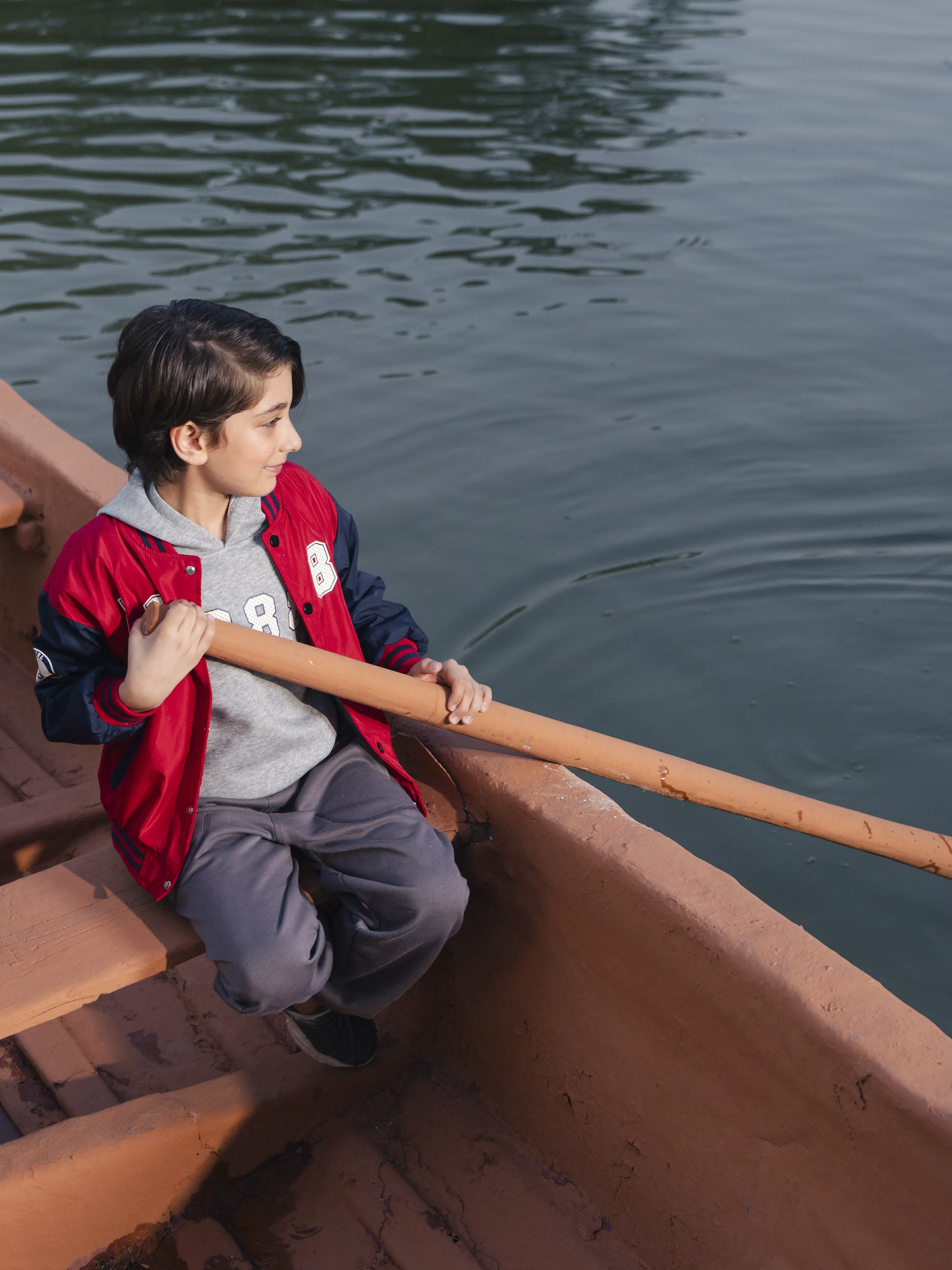 Boy's Red Jacket - EBTJP5-002-2P - Image 2