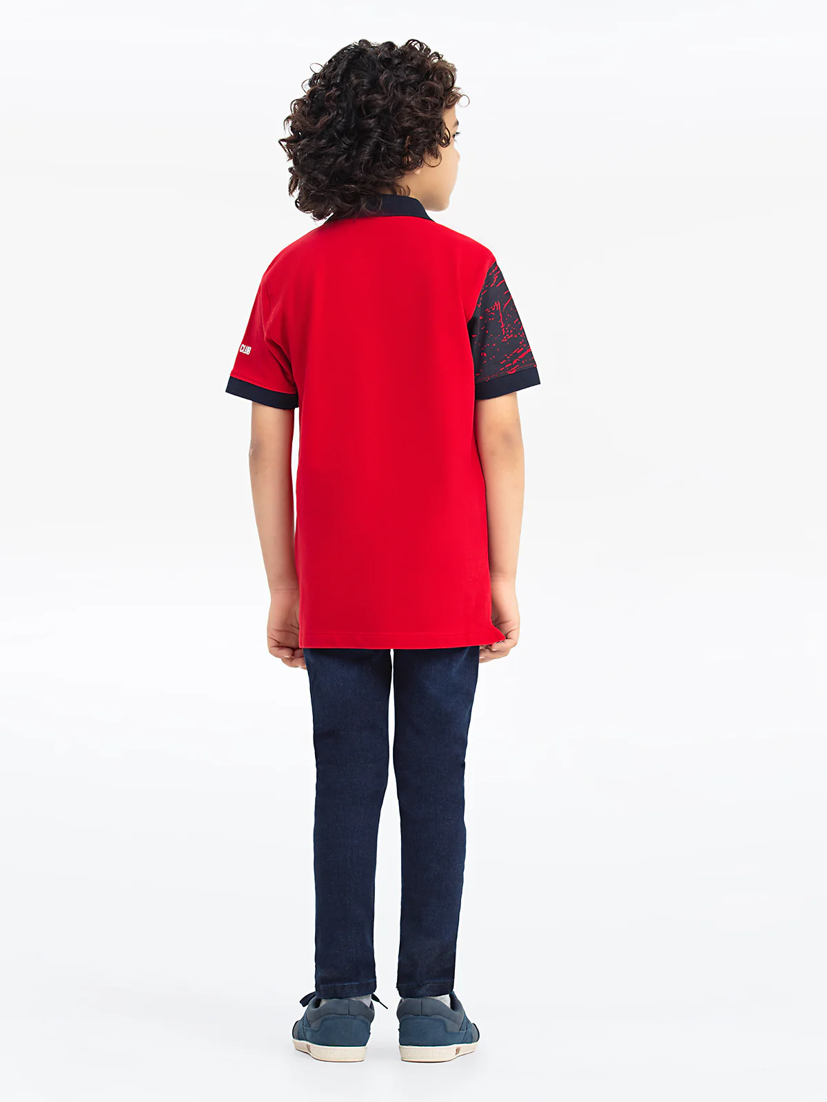 Boy's Red Polo Shirt - EBTPS24-007 - Image 6