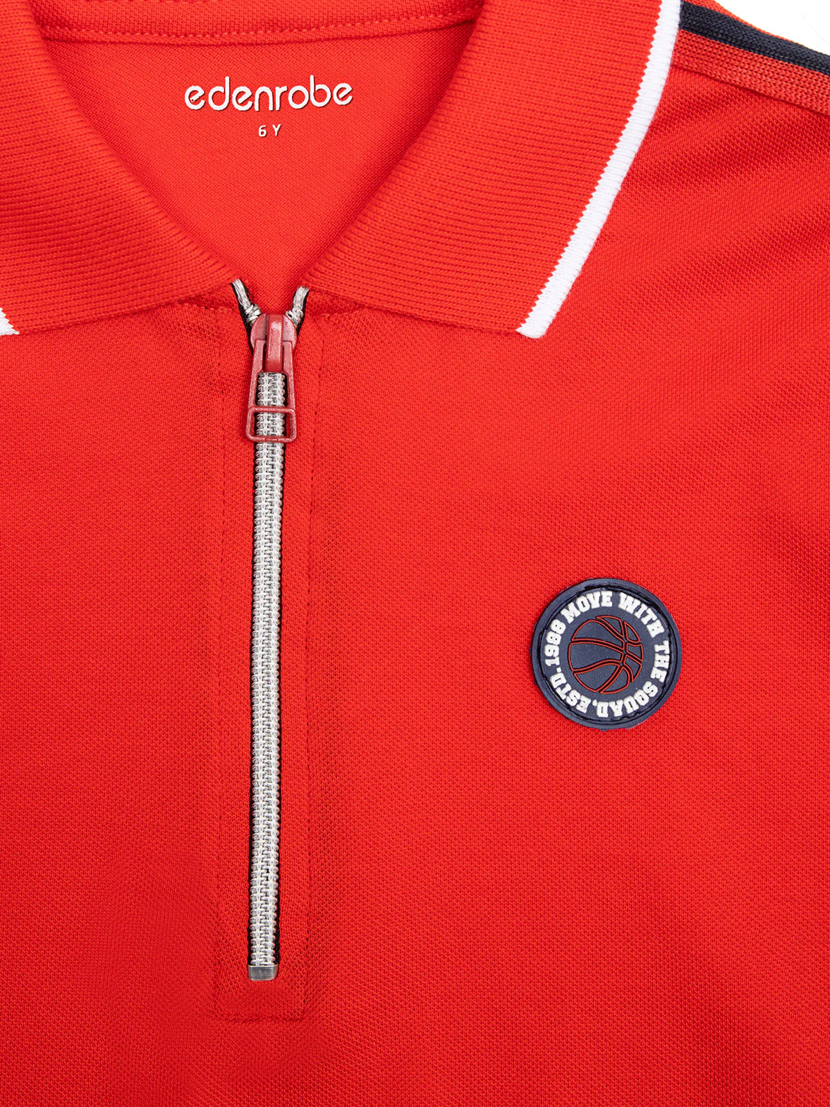 Boy's Red Polo Shirt - EBTPS24-023 - Image 2