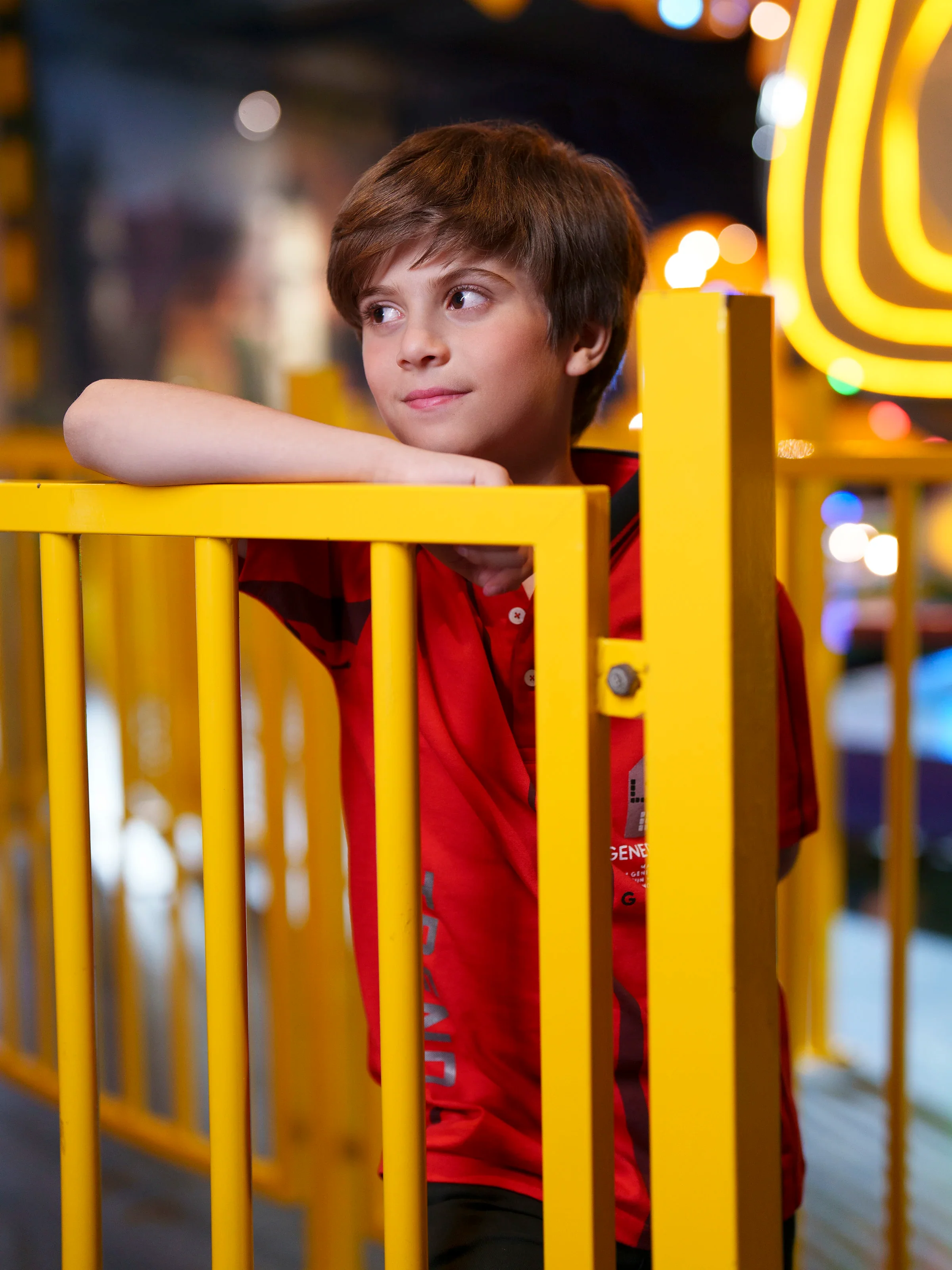Boy's Red Polo Shirt - EBTPS6-032 - Image 3