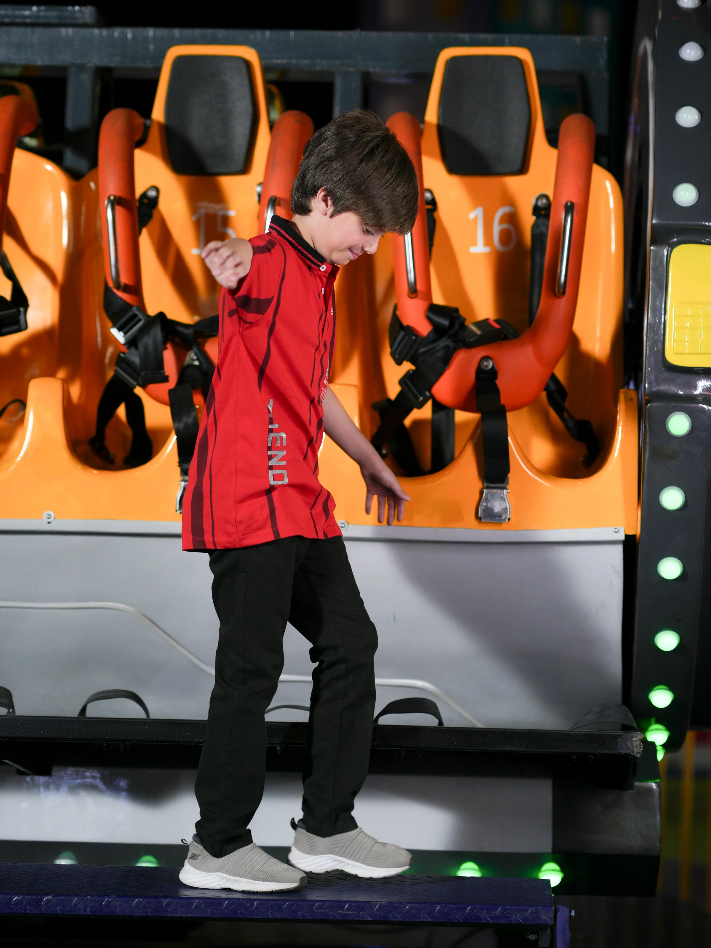 Boy's Red Polo Shirt - EBTPS6-032 - Image 6