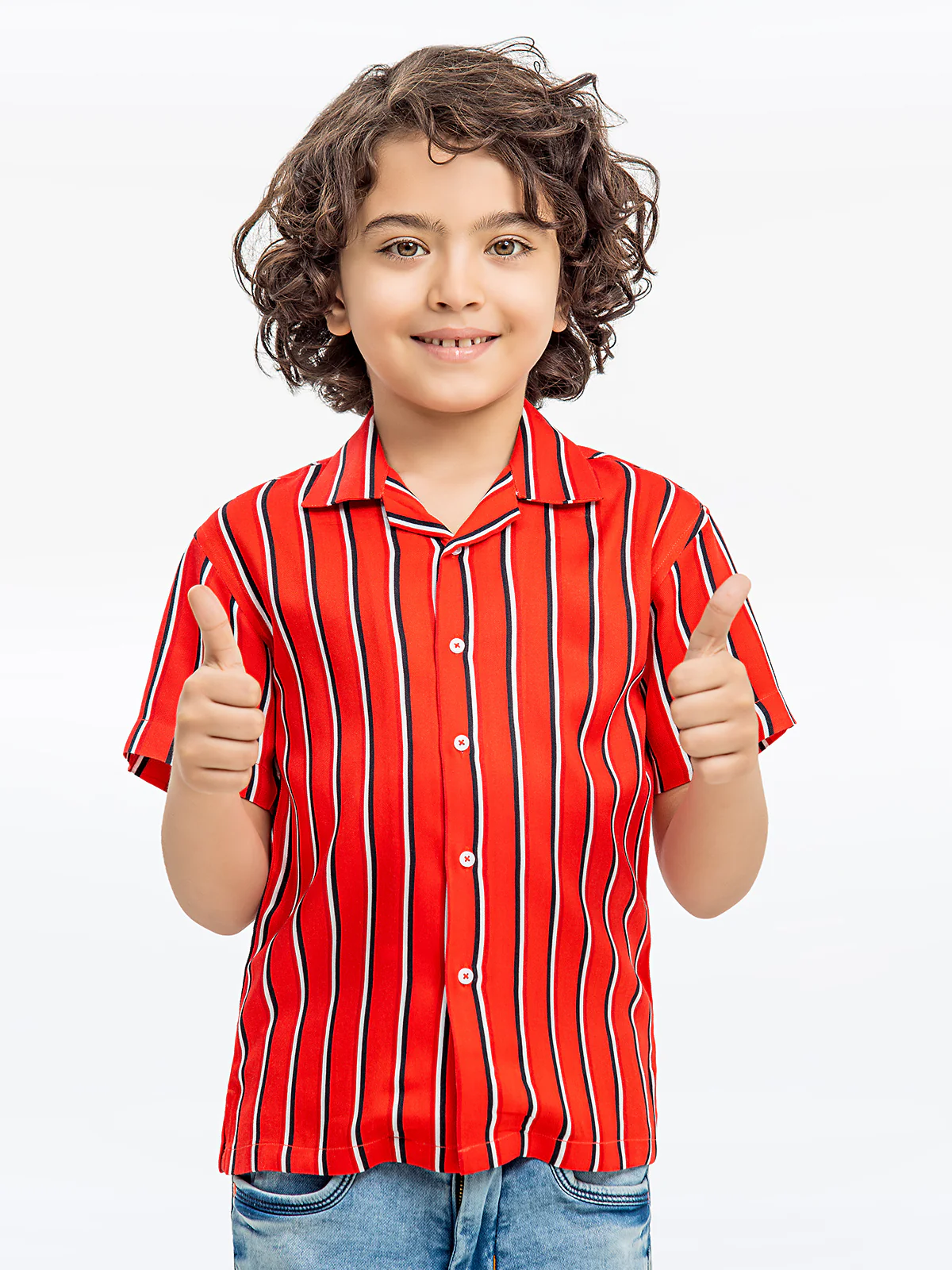 Boy's Red Shirt - EBTS24-27536 - Image 2