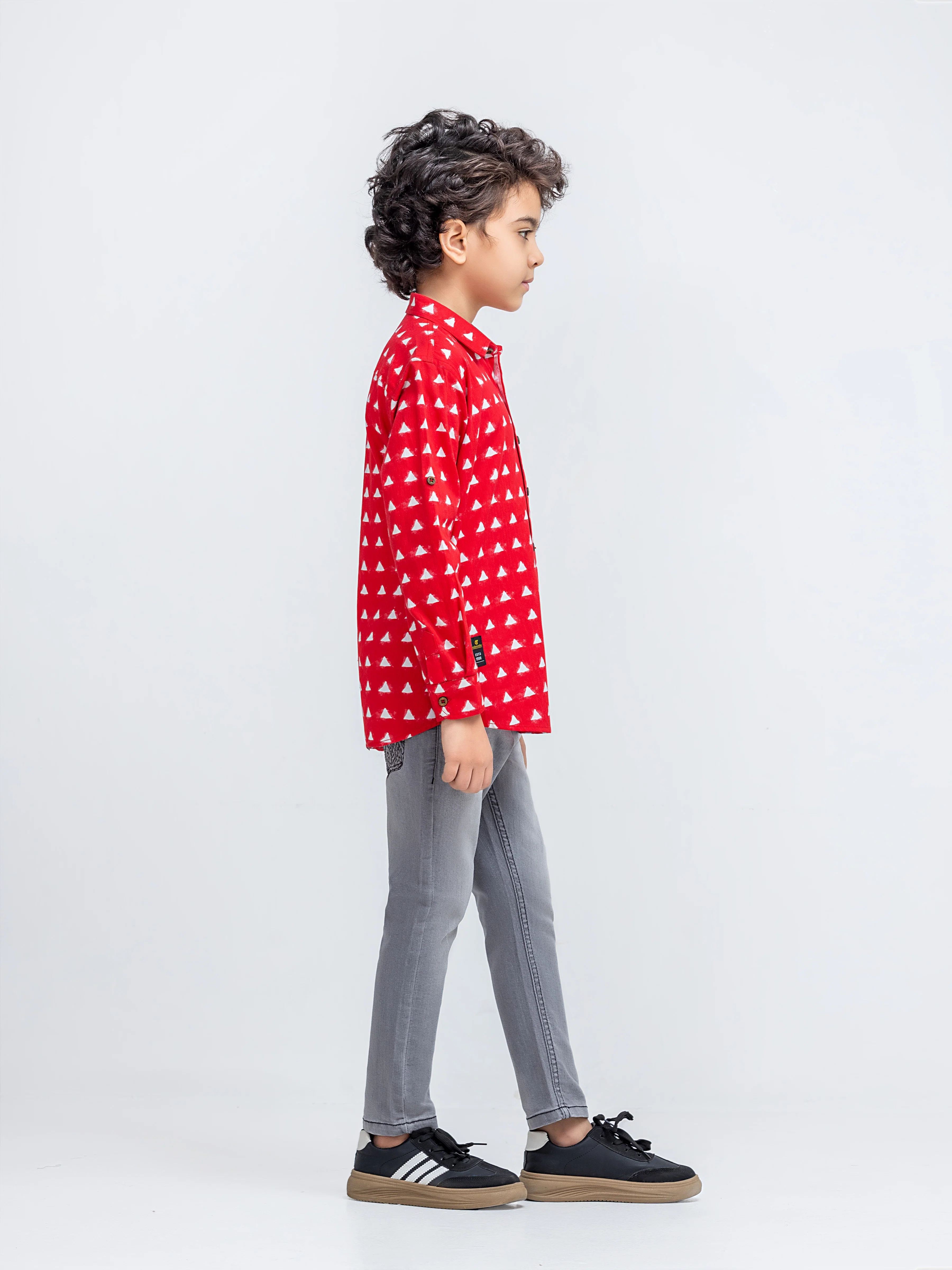Boy's Red Shirt - EBTSF5-27676 - Image 4