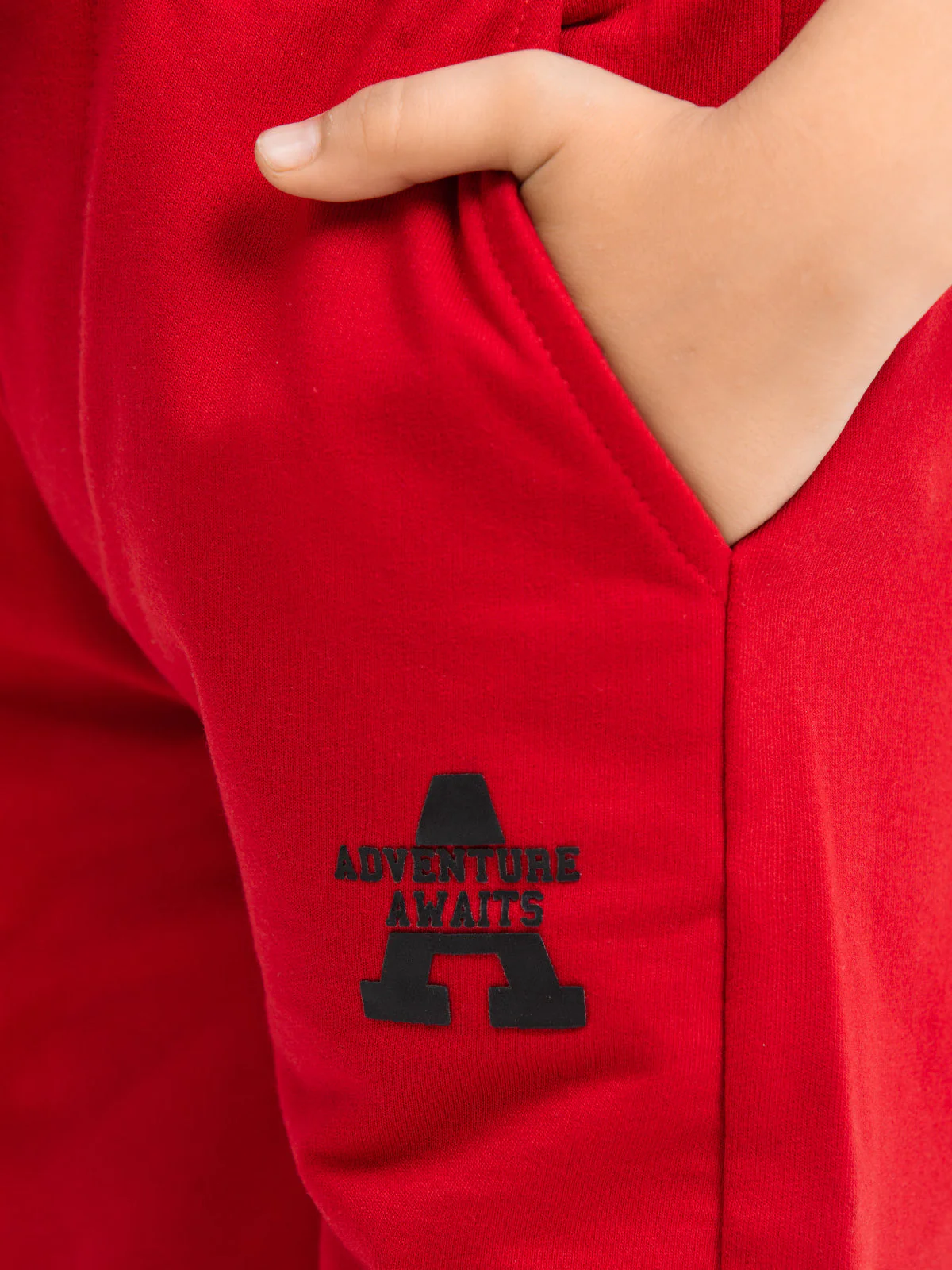 Boy's Red Shorts - EBBSK24-007 - Image 4