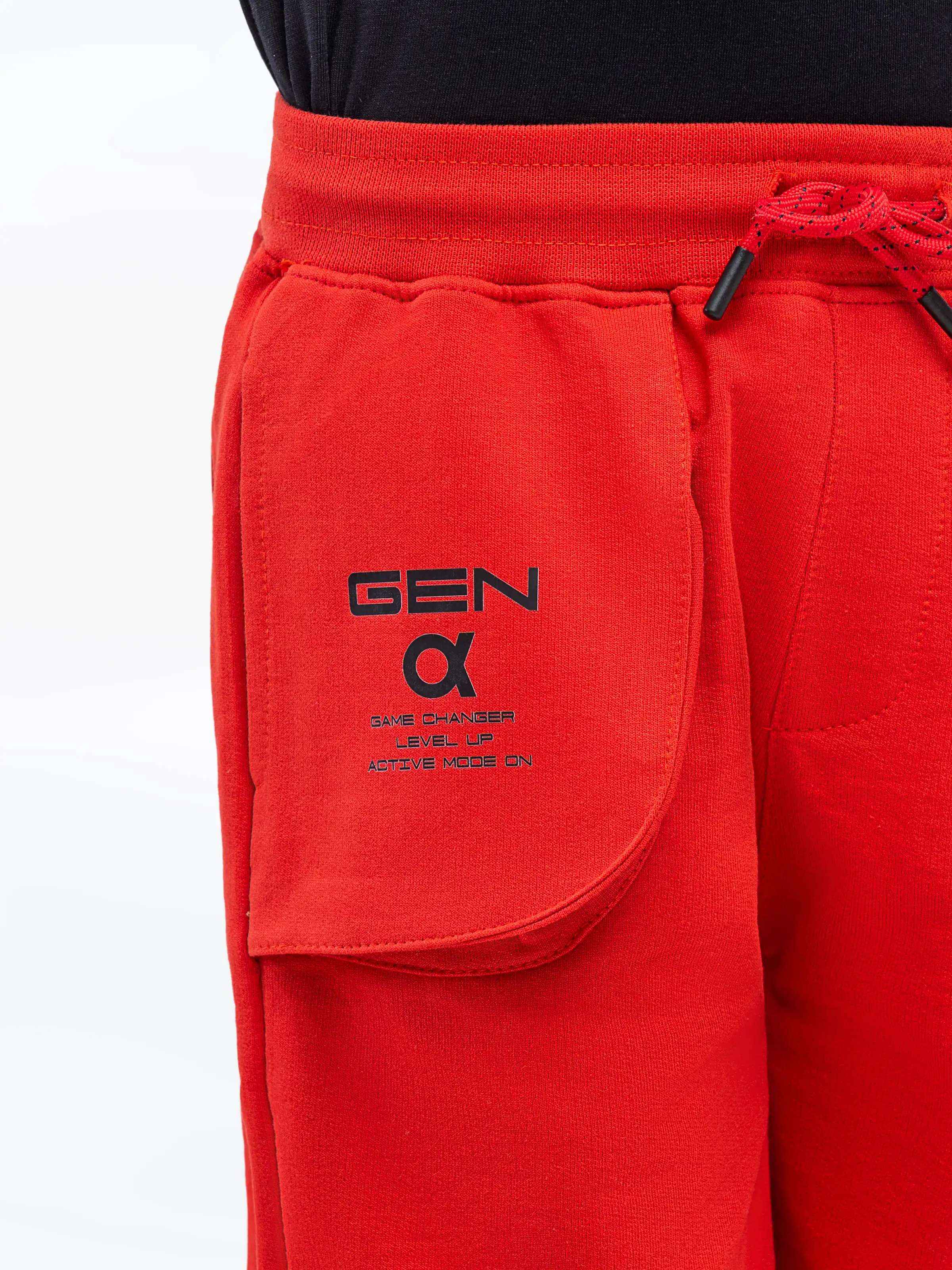 Boy's Red Shorts - EBBSK5-006 - Image 3