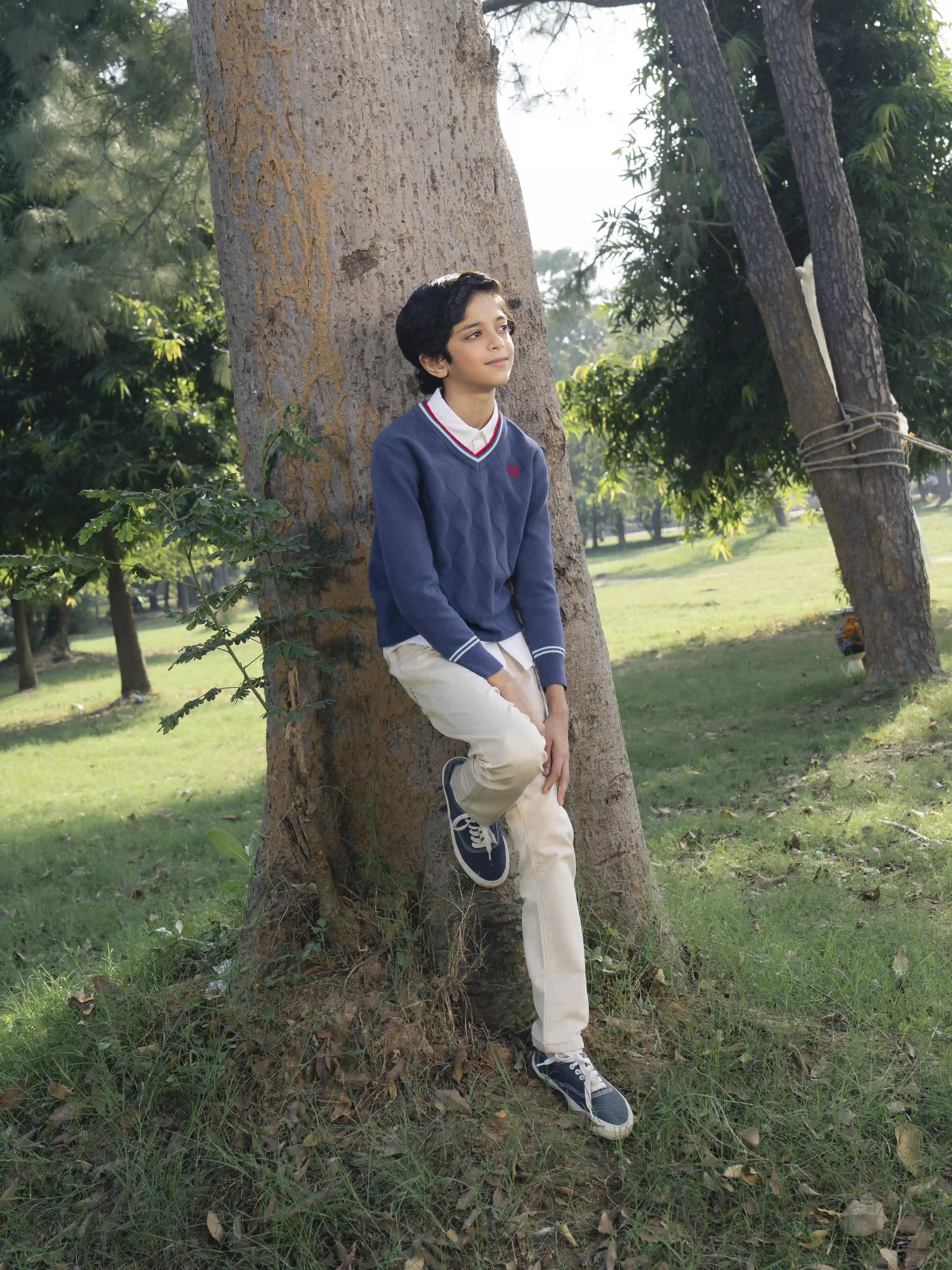 Boy's Royal Blue Sweater - EBTSWT5-012 - Image 4
