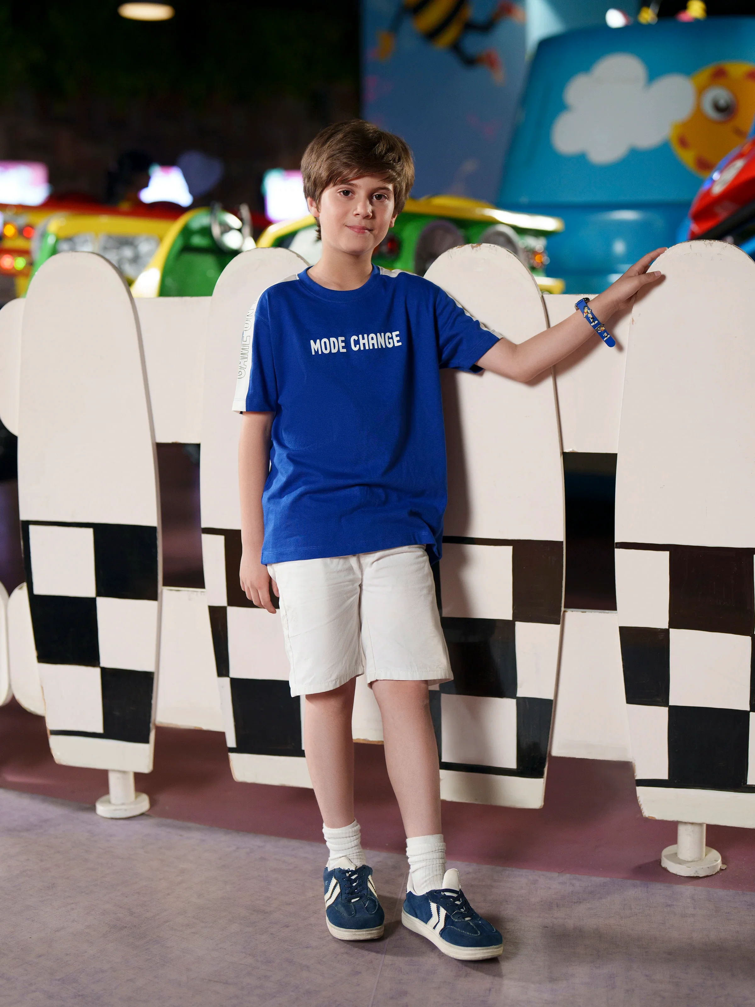 Boy's Royal Blue T-Shirt - EBTTS6-026 - Image 2