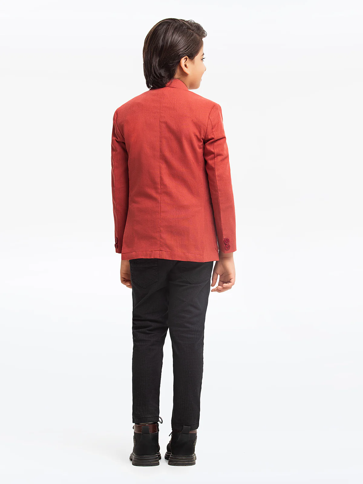 Boy's Rust Blazer - EBTB23-4497 - Image 6