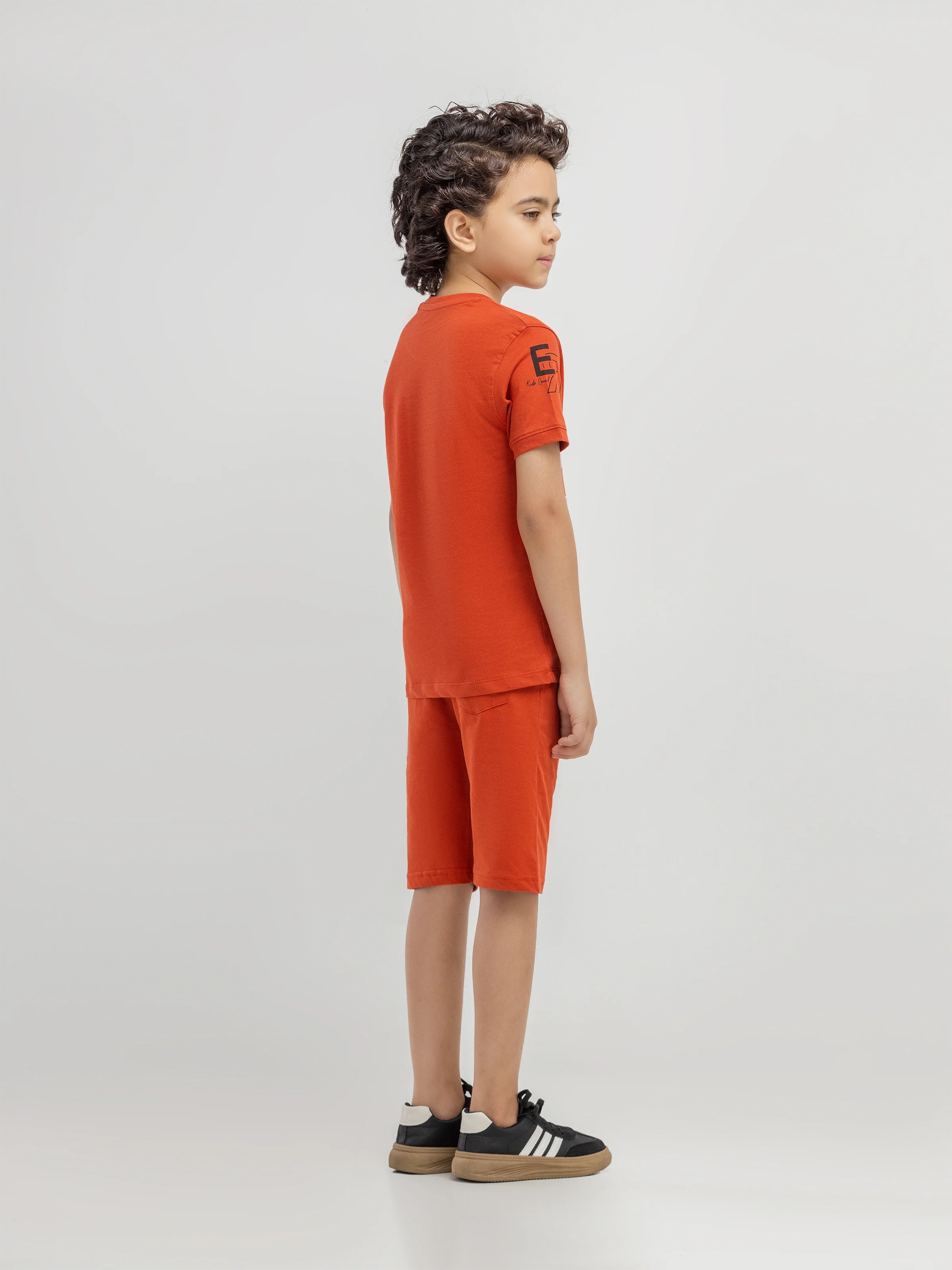 Boy's Rust Co Ord Set - EBTCS6-036 - Image 2