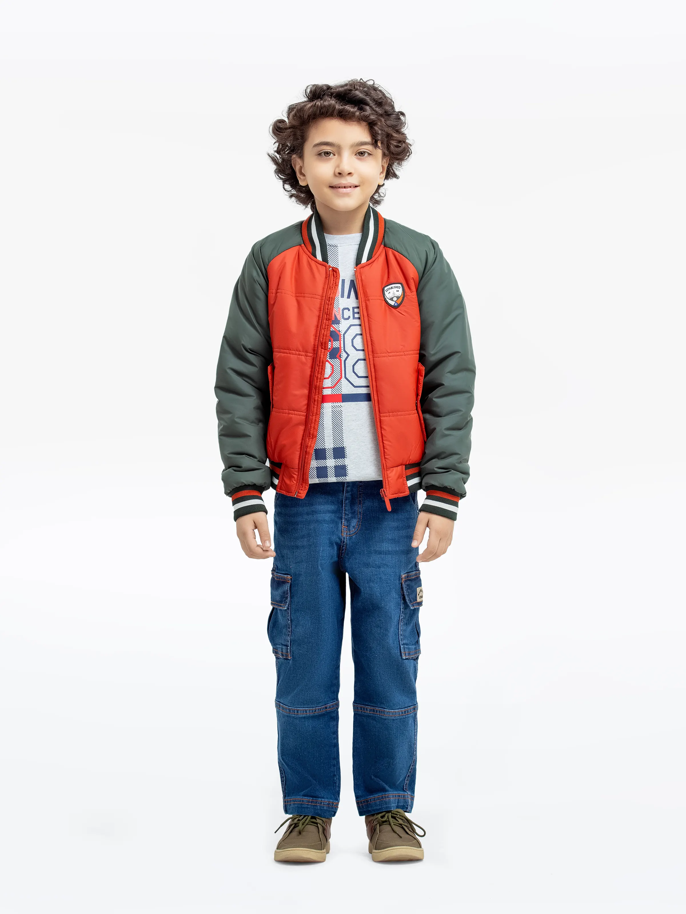 Boy's Rust Jacket - EBTJP24-005 - Image 2