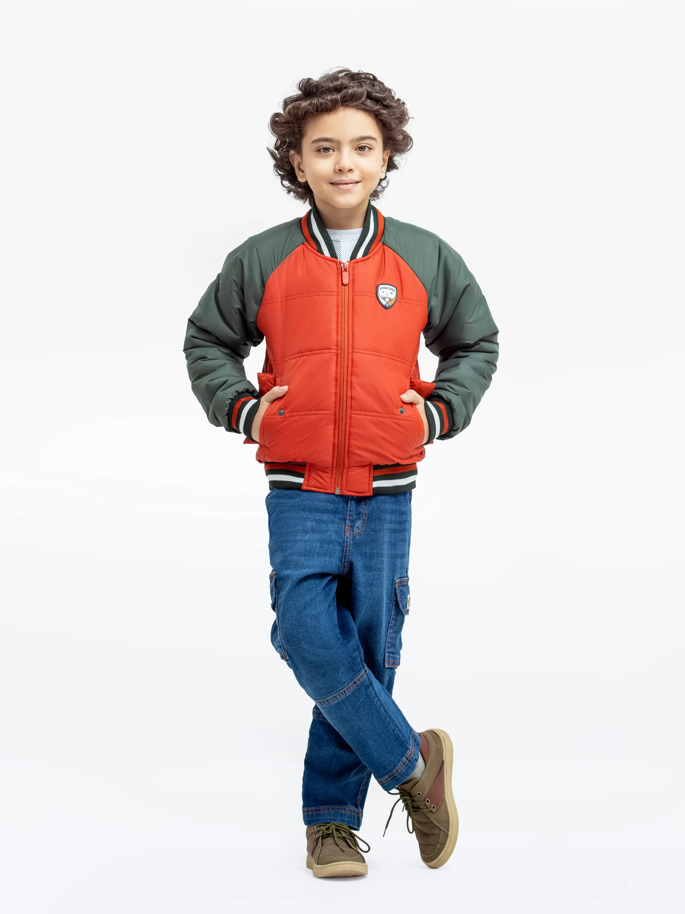 Boy's Rust Jacket - EBTJP24-005 - Image 3