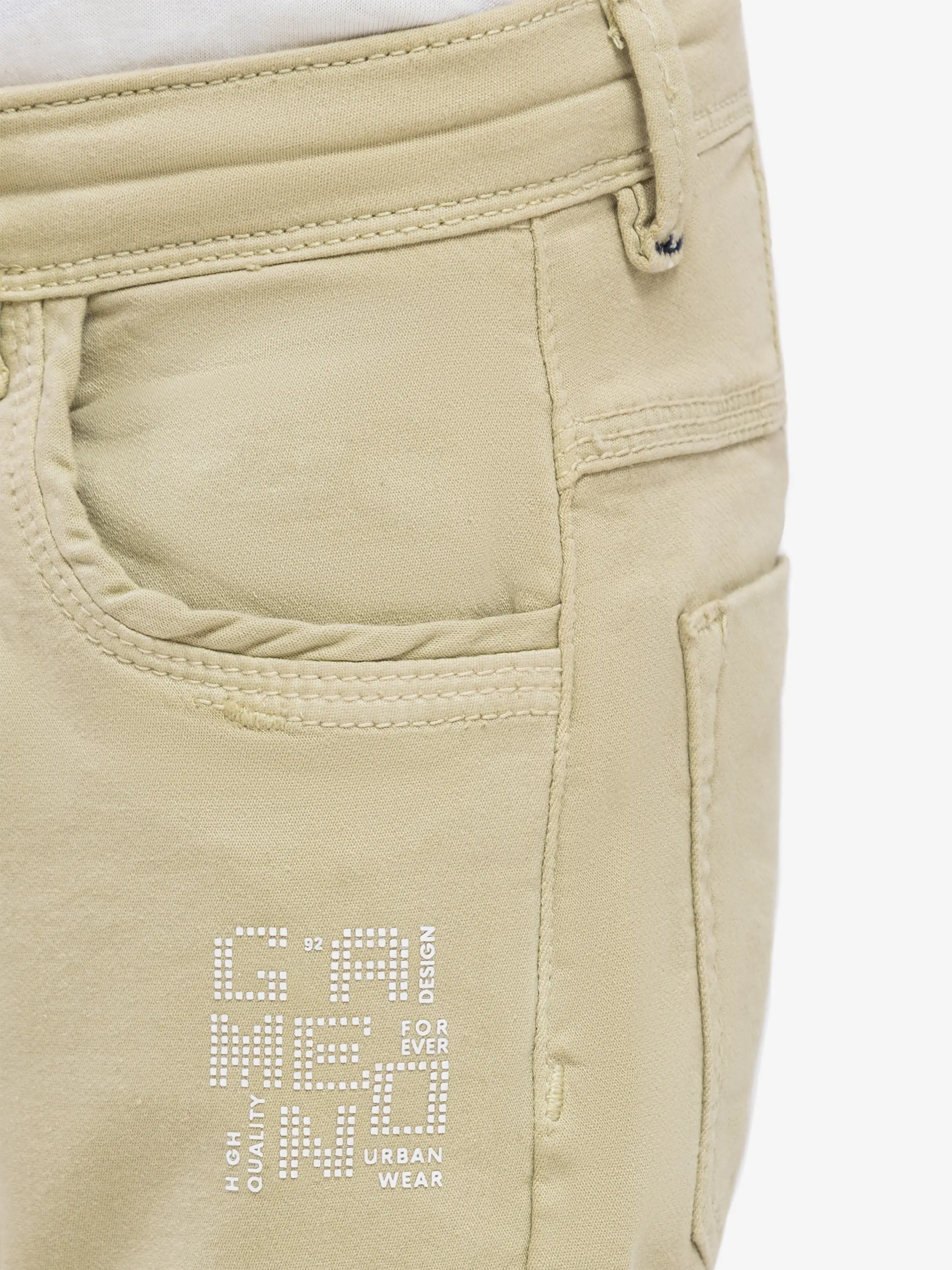 Boy's Sage Green Chino Pant - EBBCP5-007 - Image 3