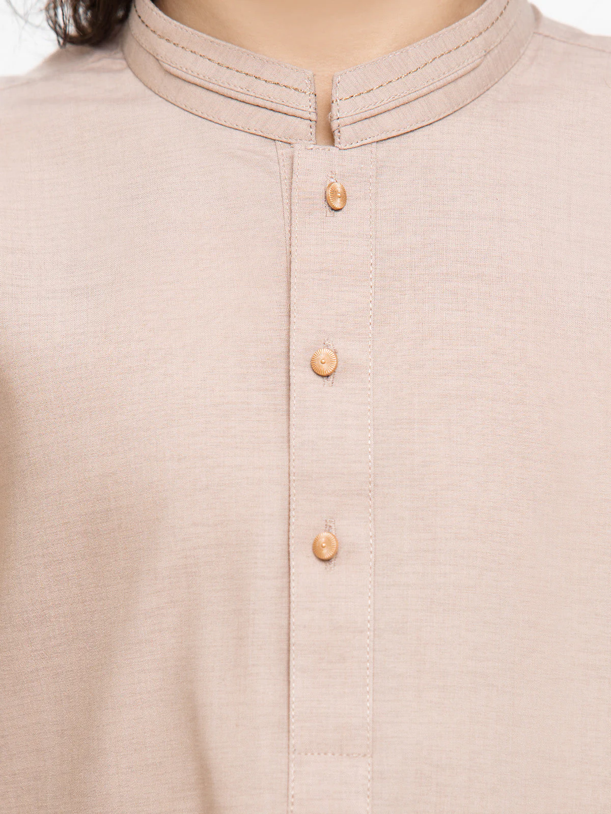 Boy's Sand Kurta Pajama - EBTKP24-005 - Image 4