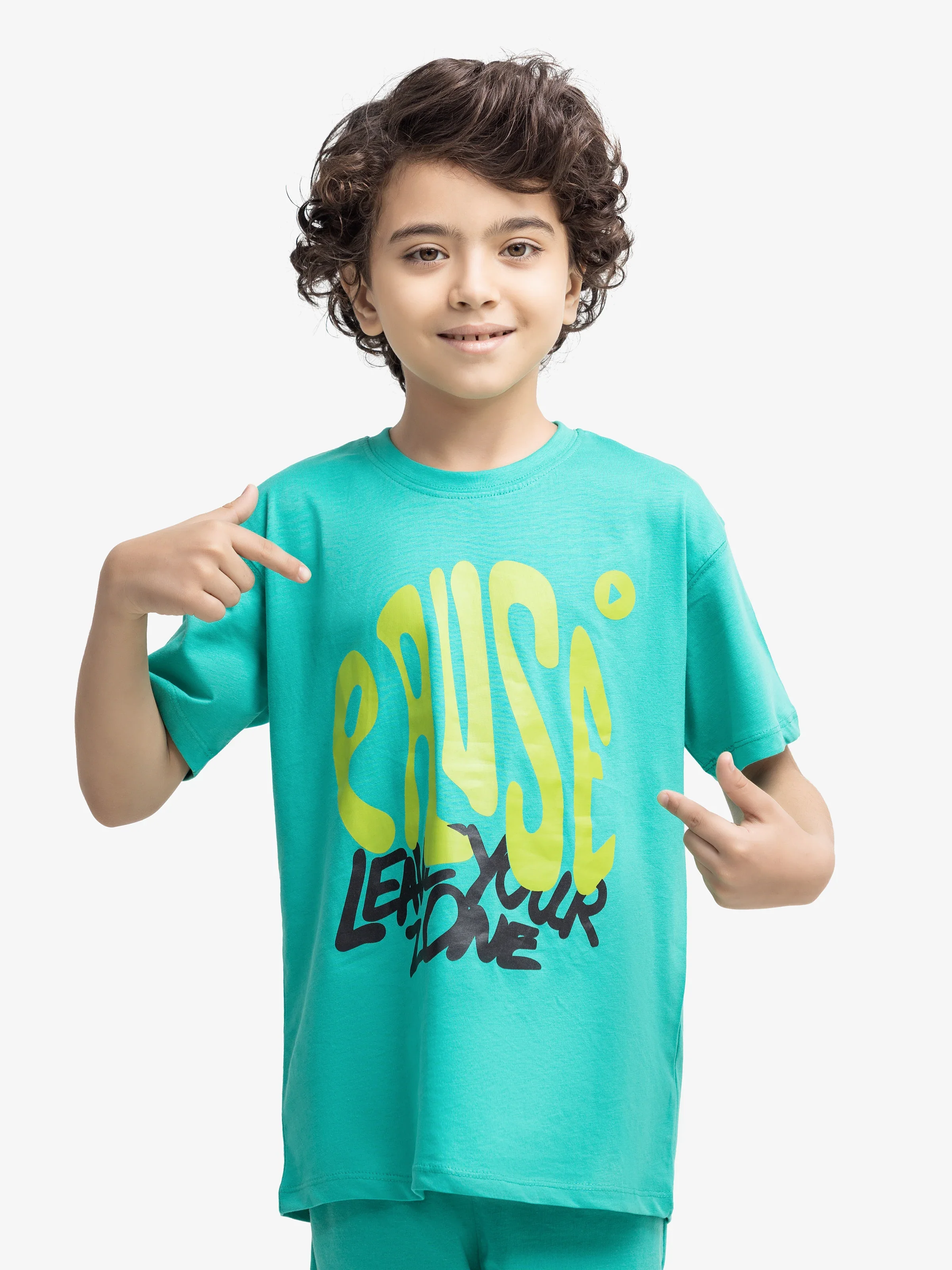 Boy's Sea Green Co-Ord Set - EBTCS24-025 - Image 2