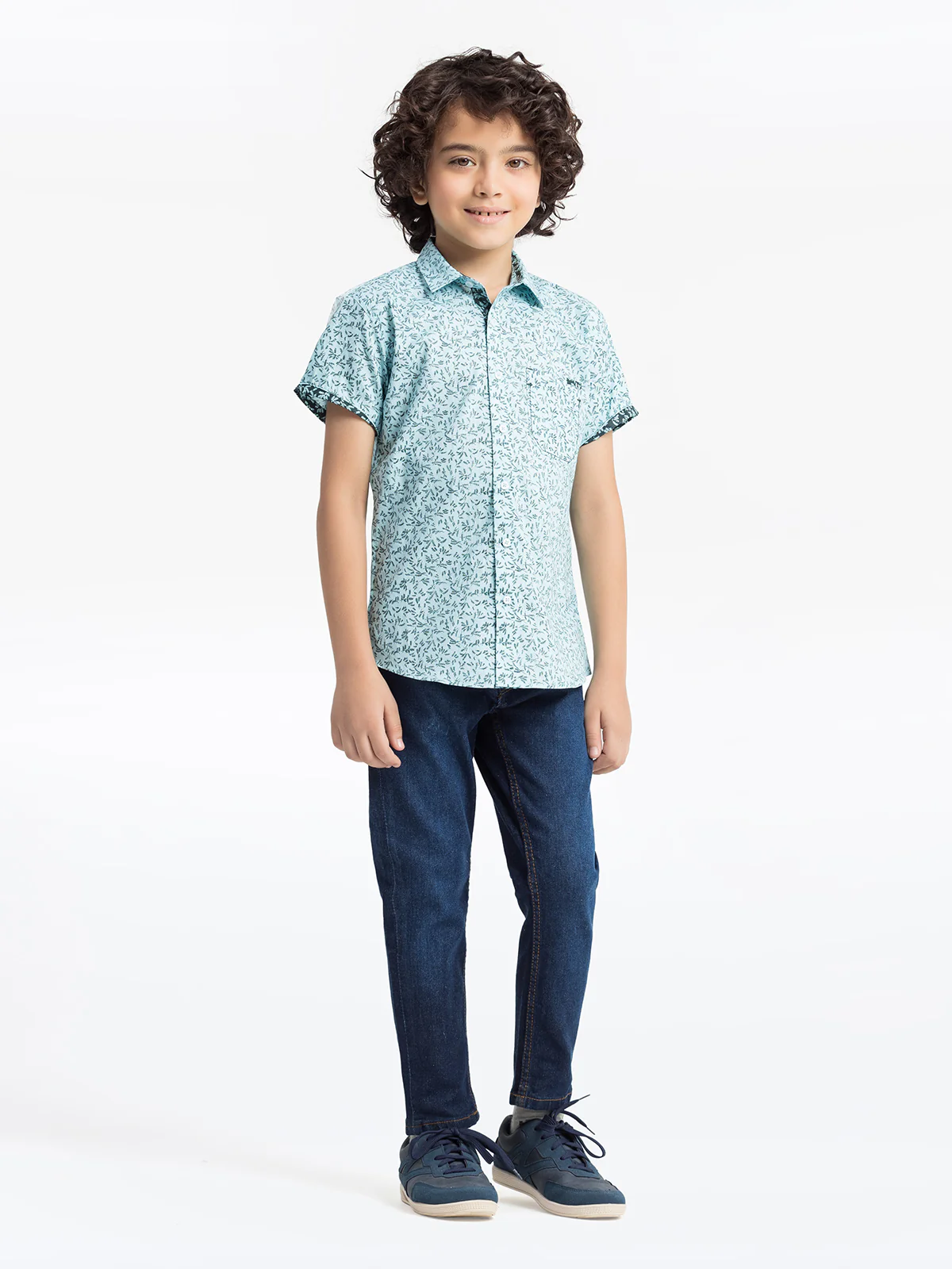 Boy's Sky Blue Shirt - EBTS24-27543 - Image 2