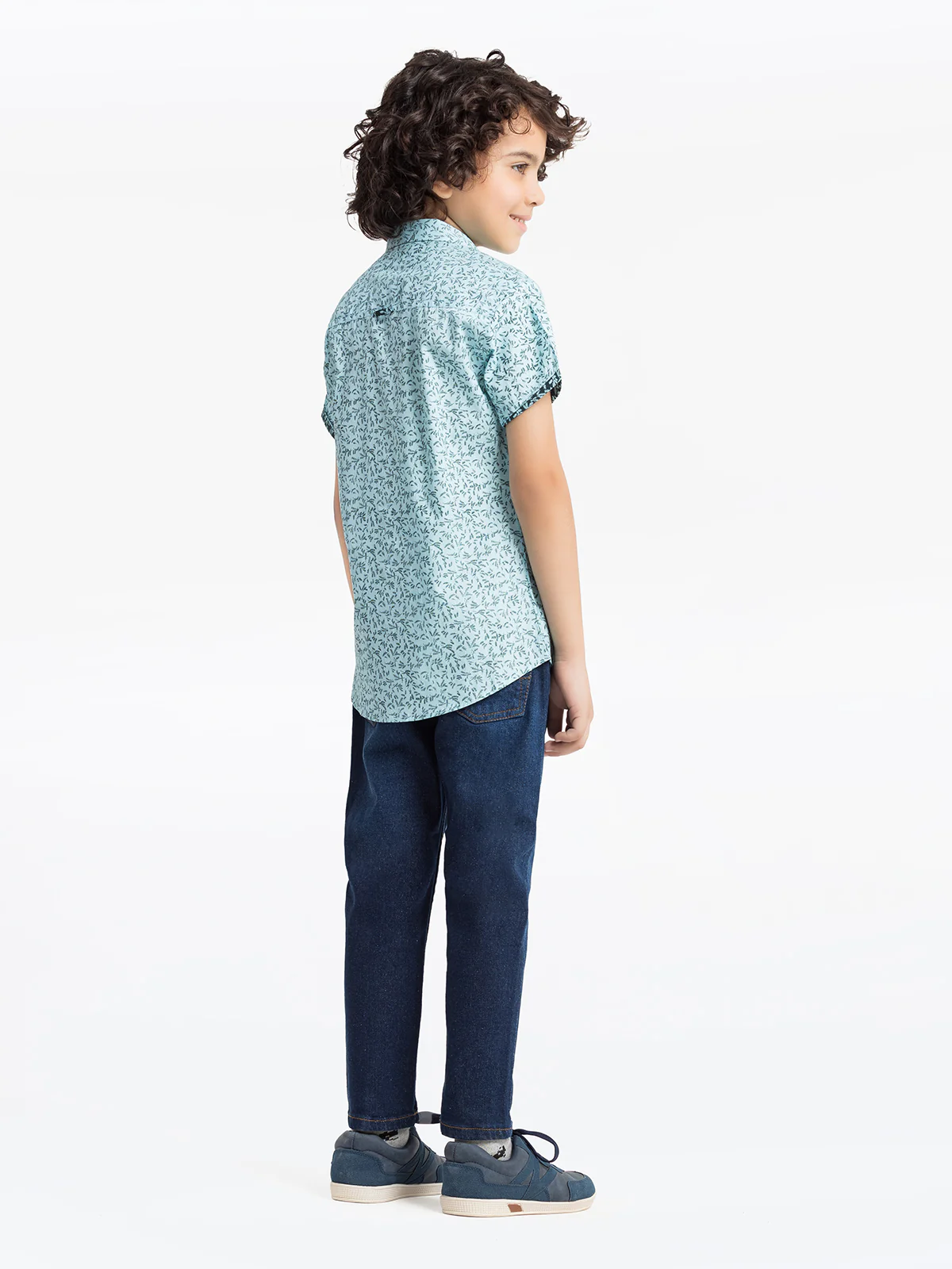 Boy's Sky Blue Shirt - EBTS24-27543 - Image 4