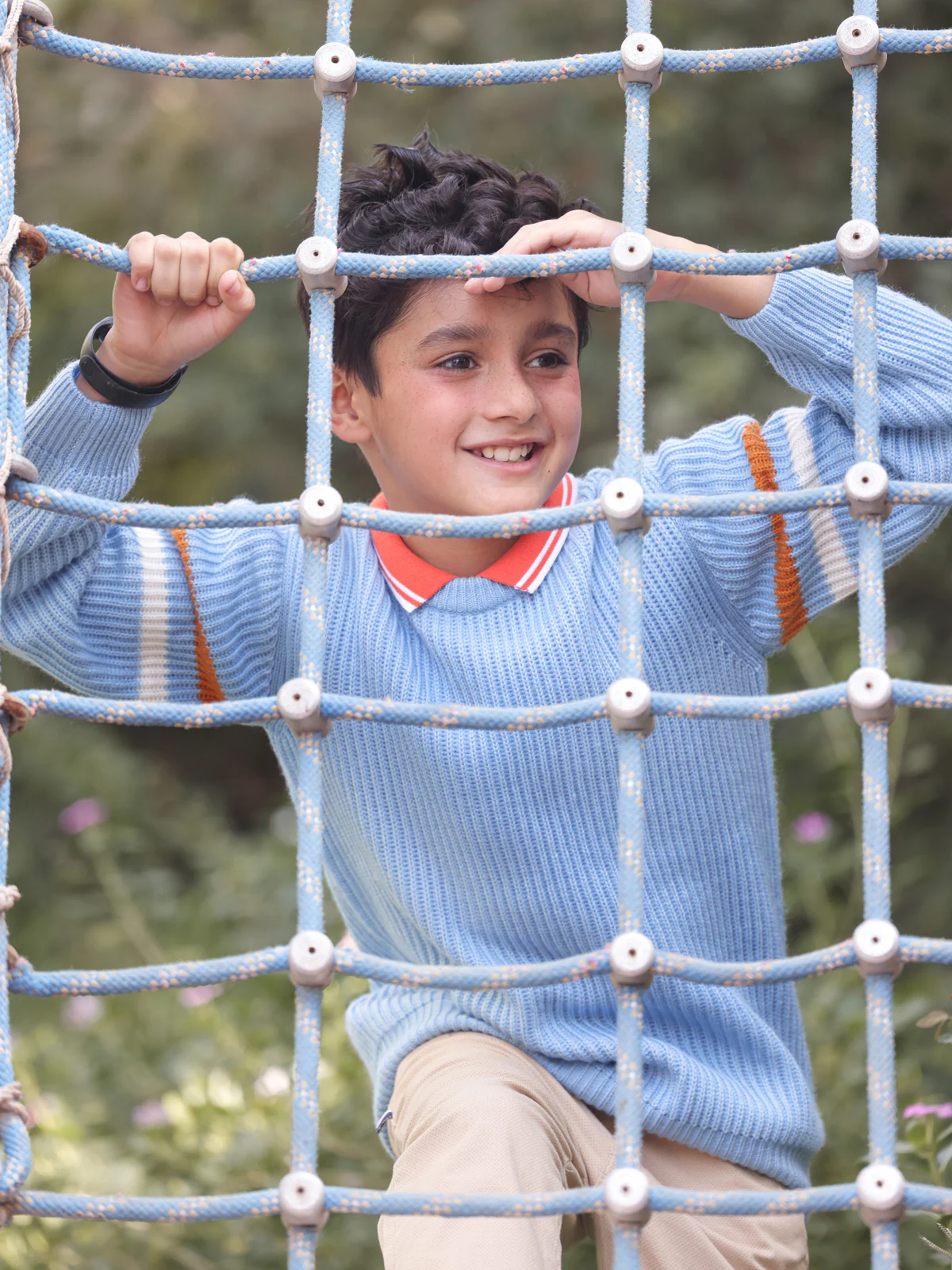 Boy's Sky Blue Sweater - EBTSWT23-015 - Image 5
