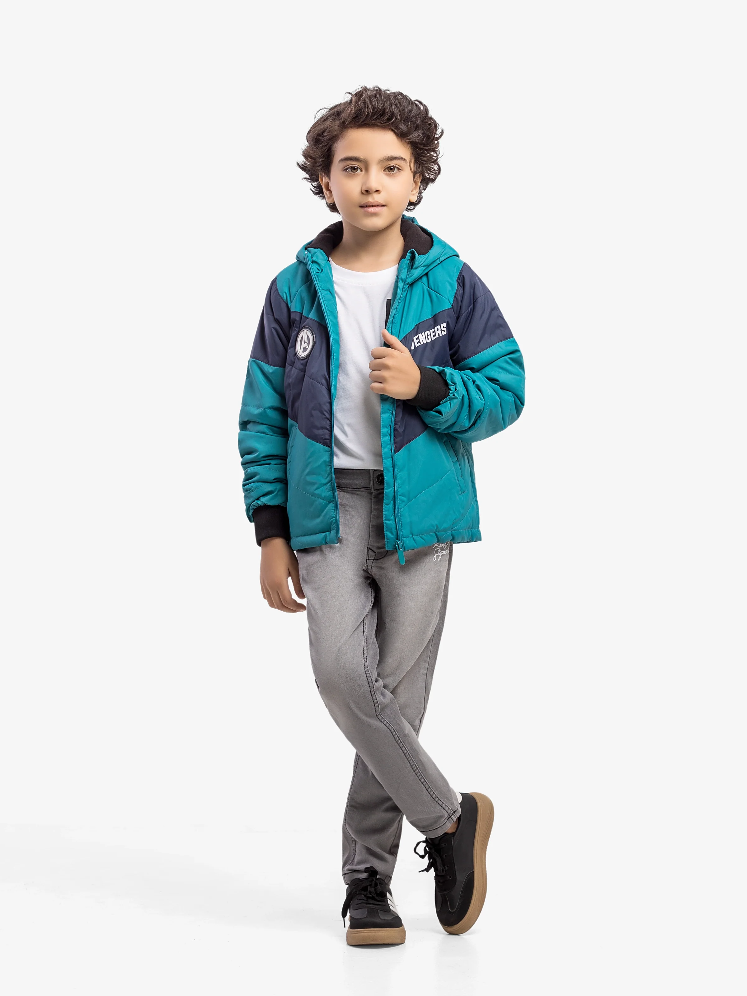 Boy's Teal Jacket - EBTJP24-012 - Image 3