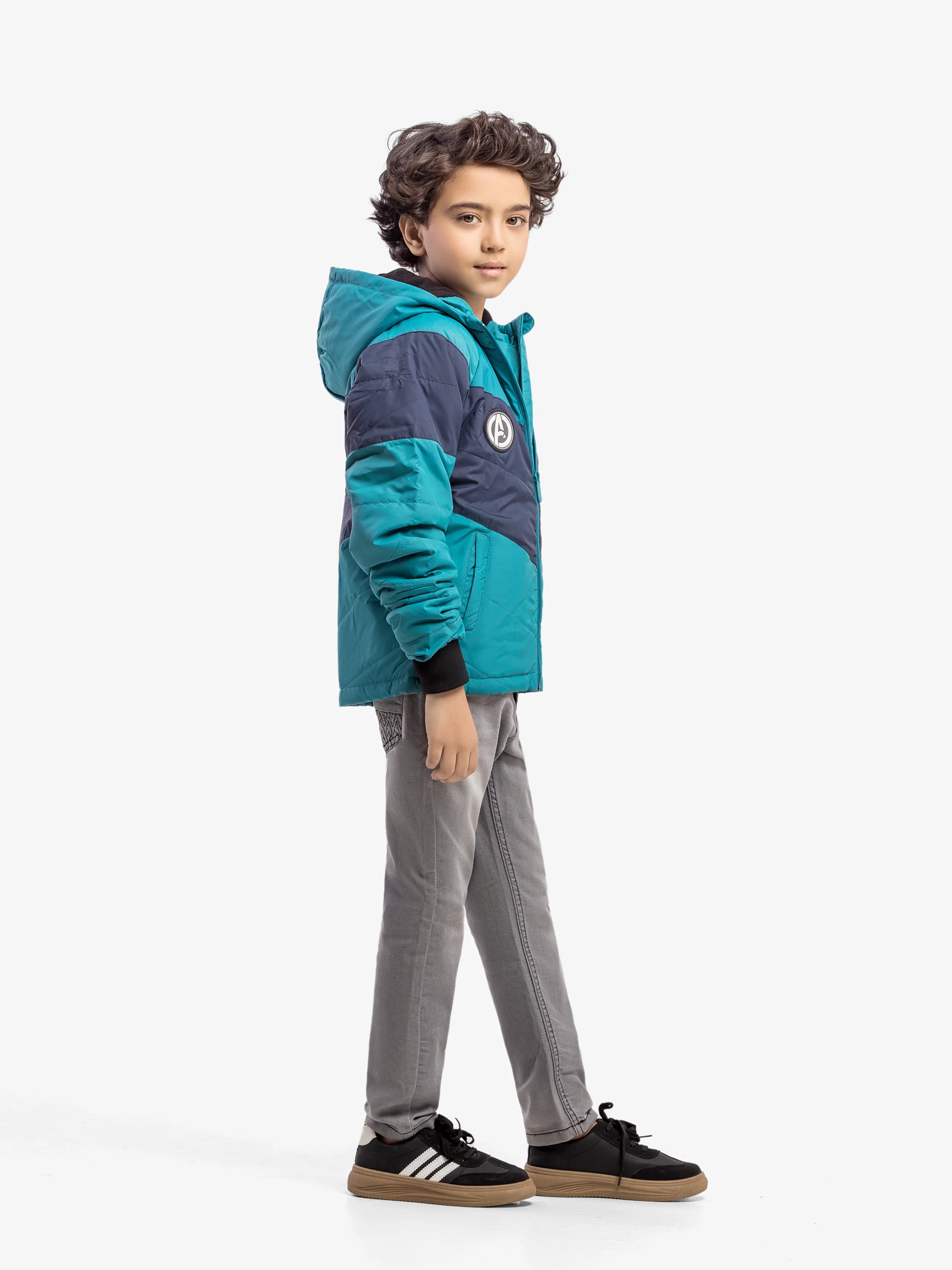 Boy's Teal Jacket - EBTJP24-012 - Image 4