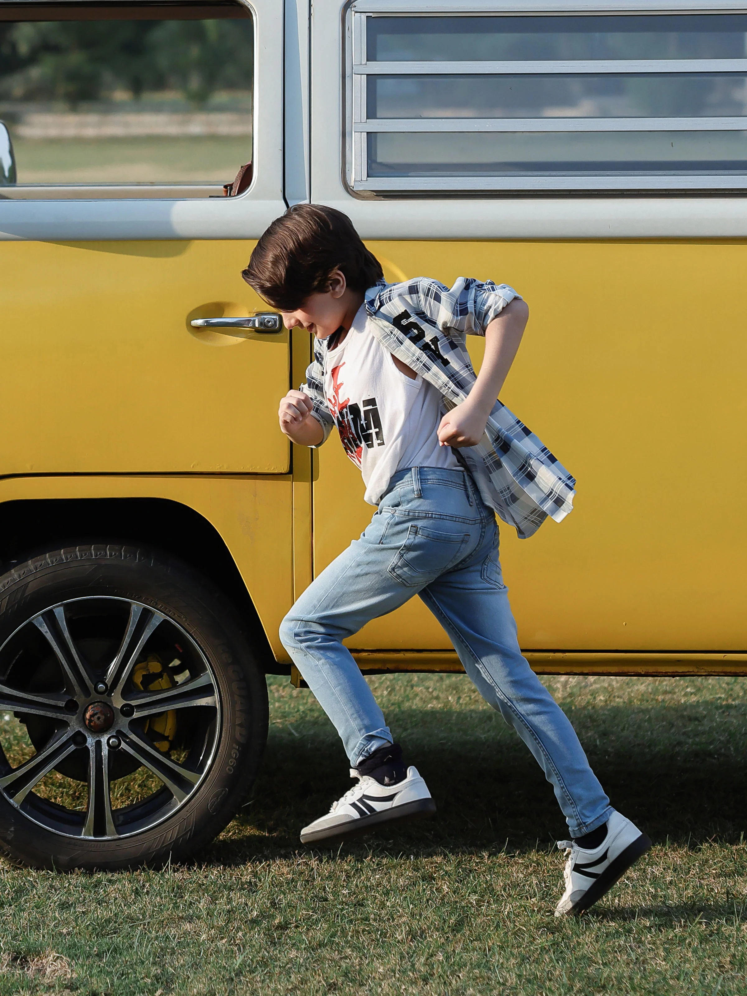 Boy's White & Blue Shirt - EBTS5-27585-2P - Image 3