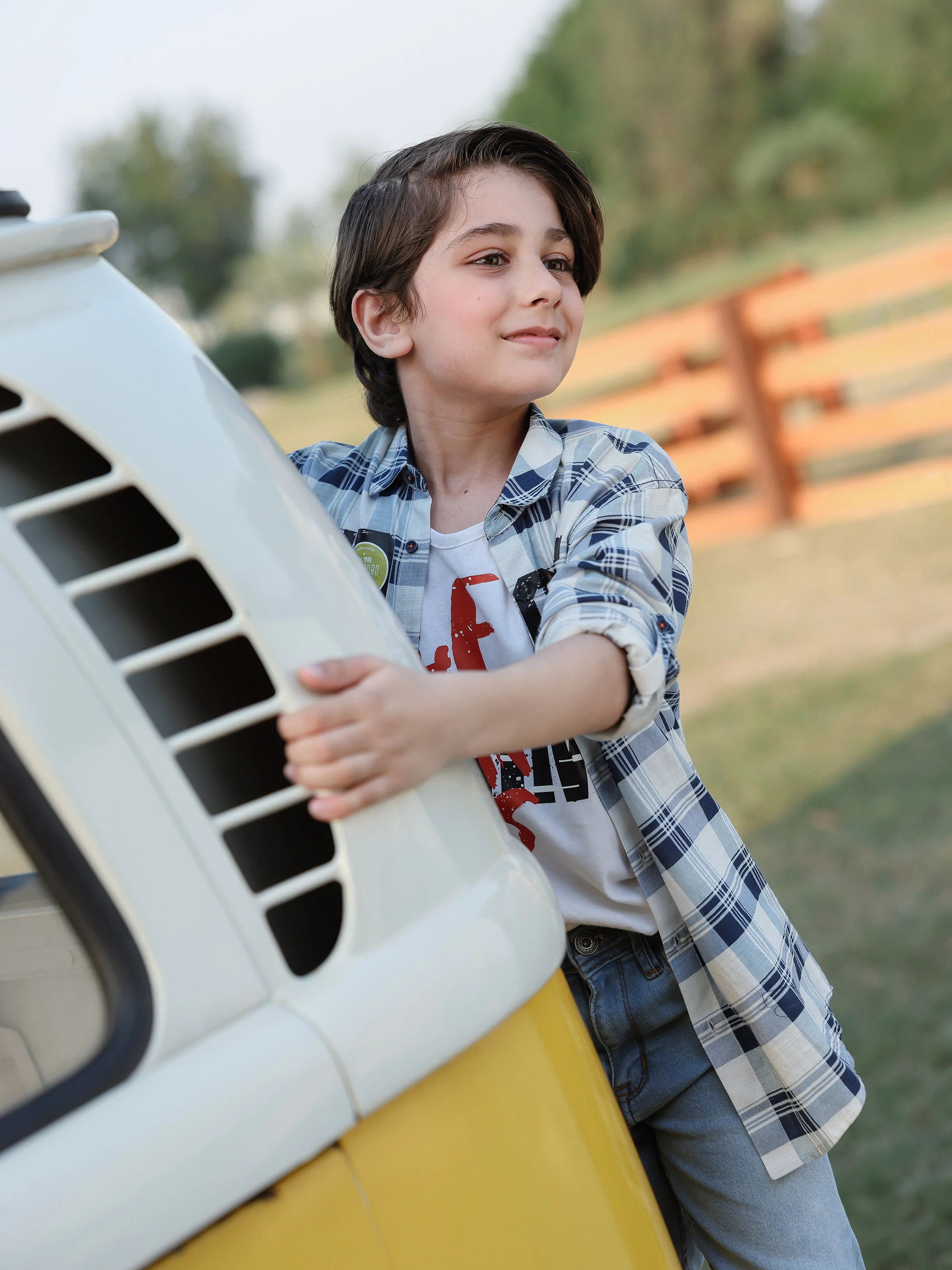 Boy's White & Blue Shirt - EBTS5-27585-2P - Image 6
