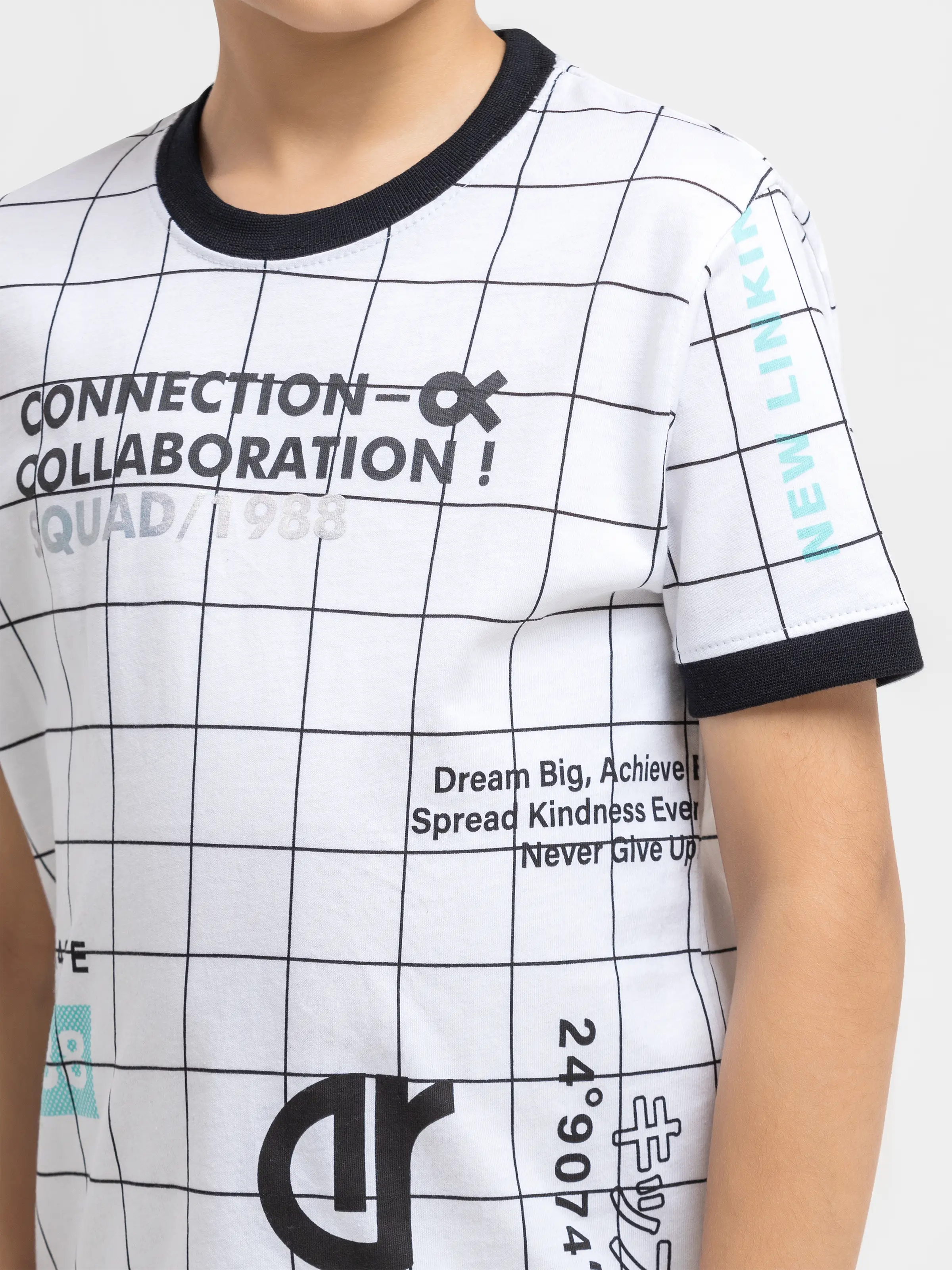 Boy's White Co Ord Set - EBTCS5-015 - Image 3