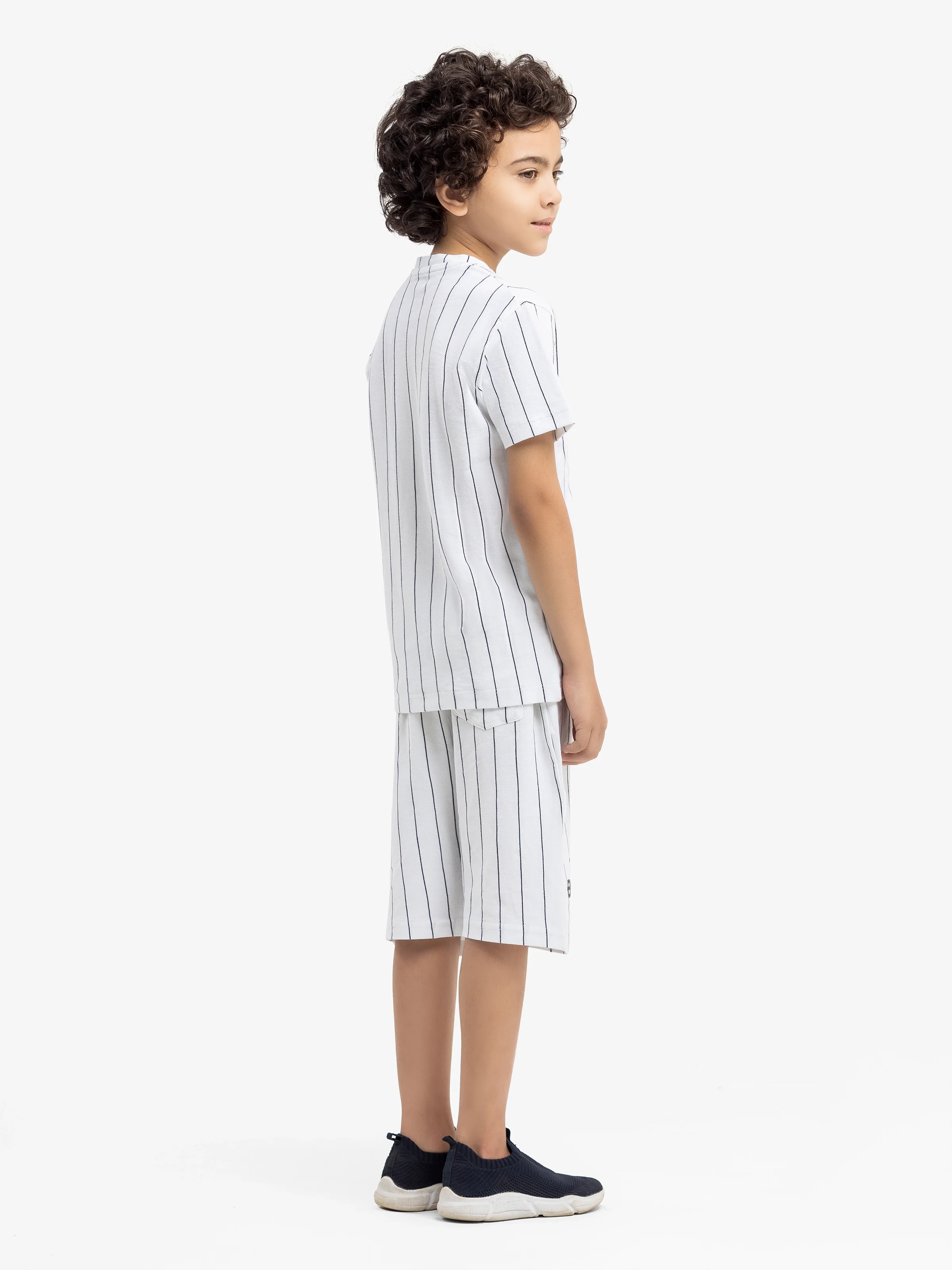 Boy's White Co-Ord Set - EBTCS5-025 - Image 5