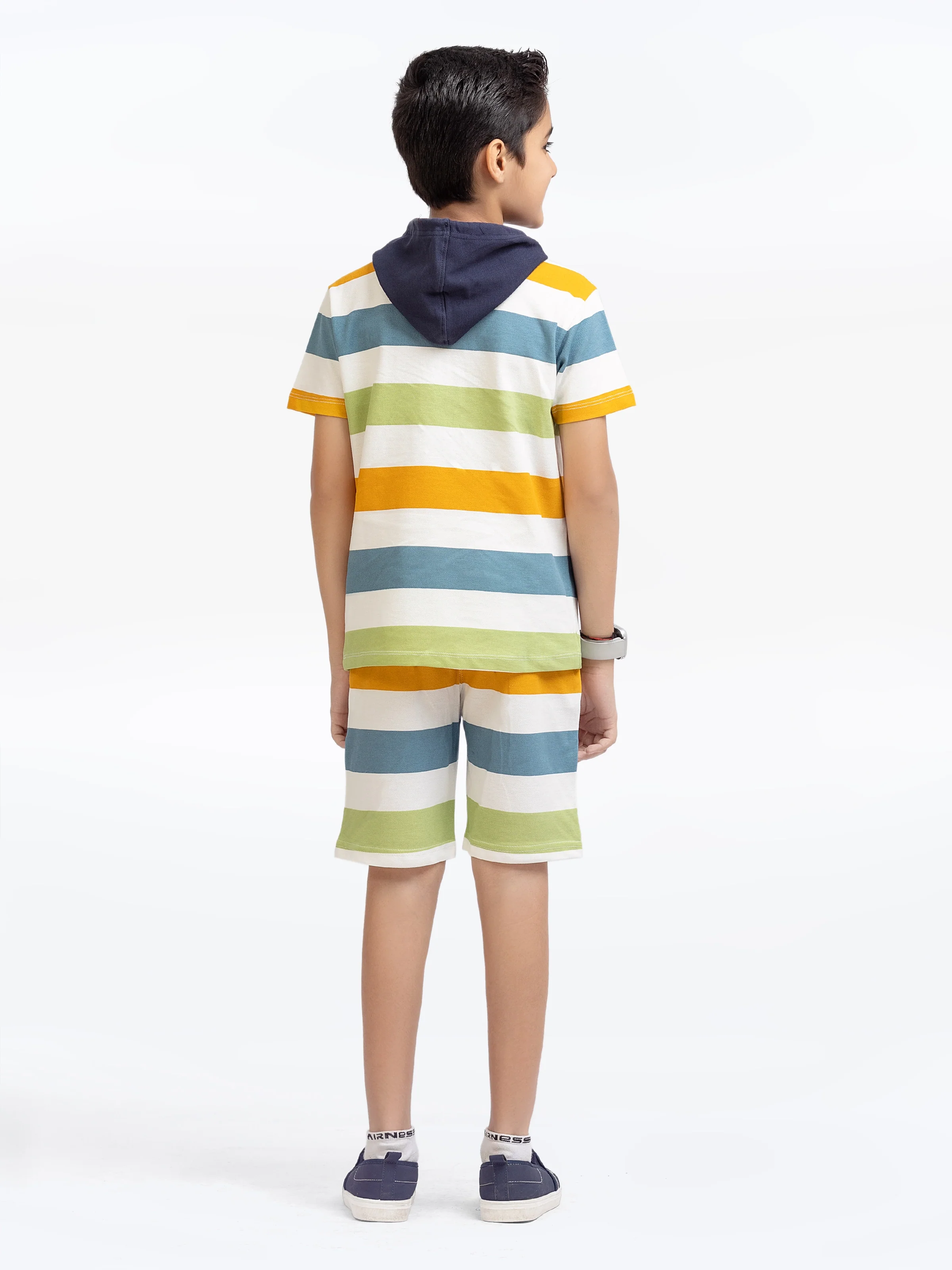 Boy's White Multi Co-Ord Set - EBTCS5-022 - Image 5