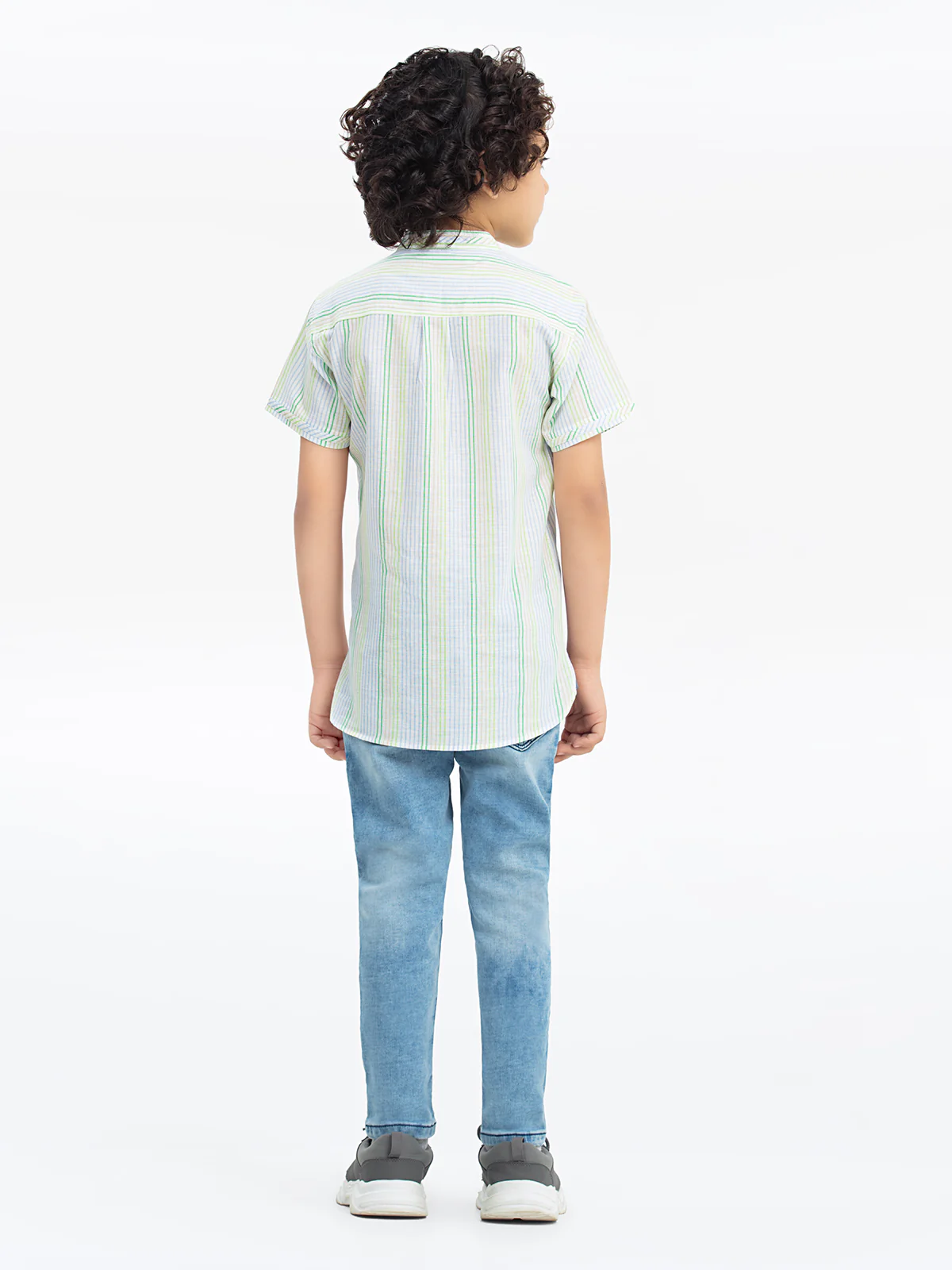 Boy's White Multi Shirt - EBTS23-27518 - Image 6