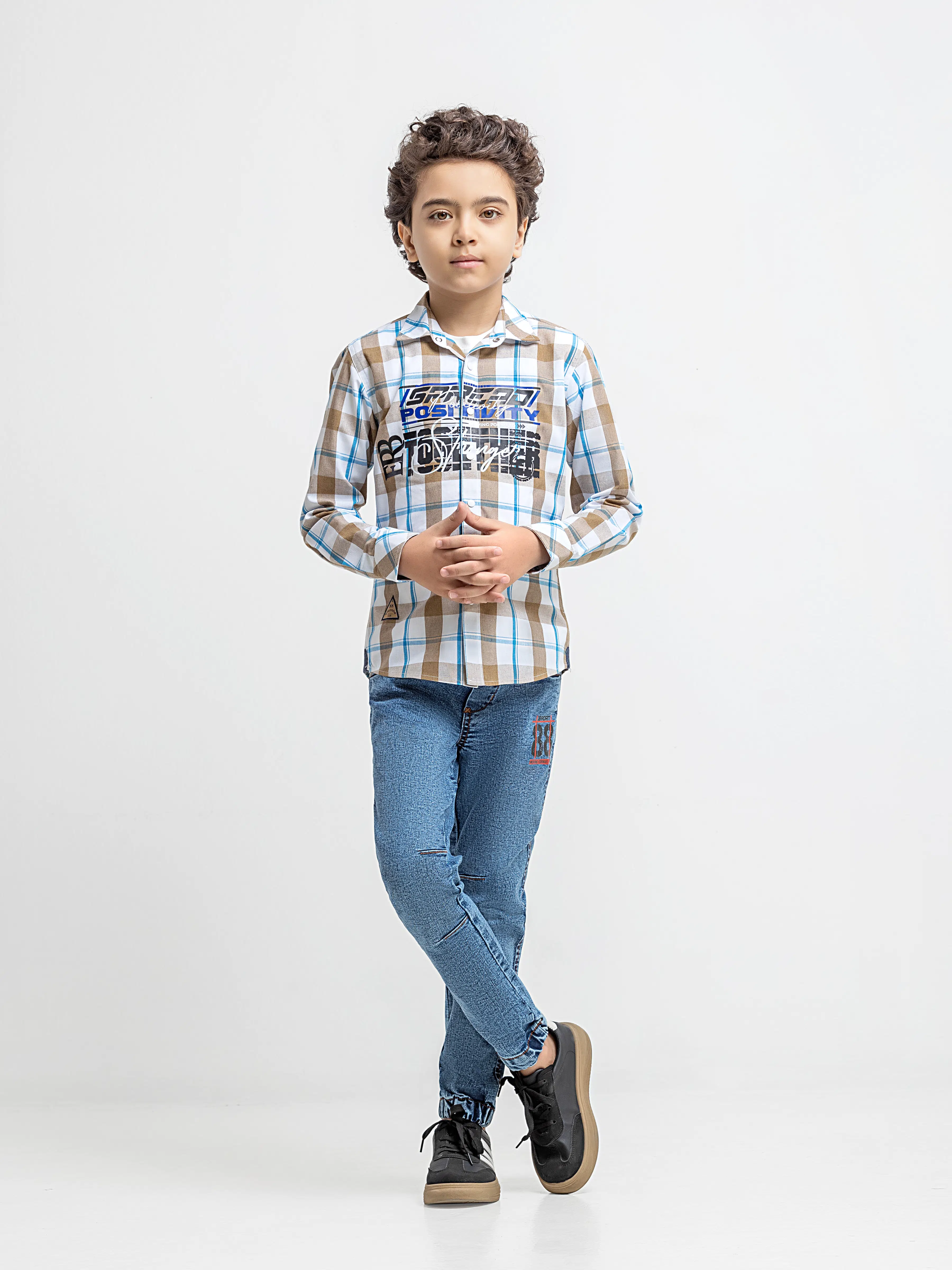 Boy's White Multi Shirt - EBTSF6-27691-2P - Image 2