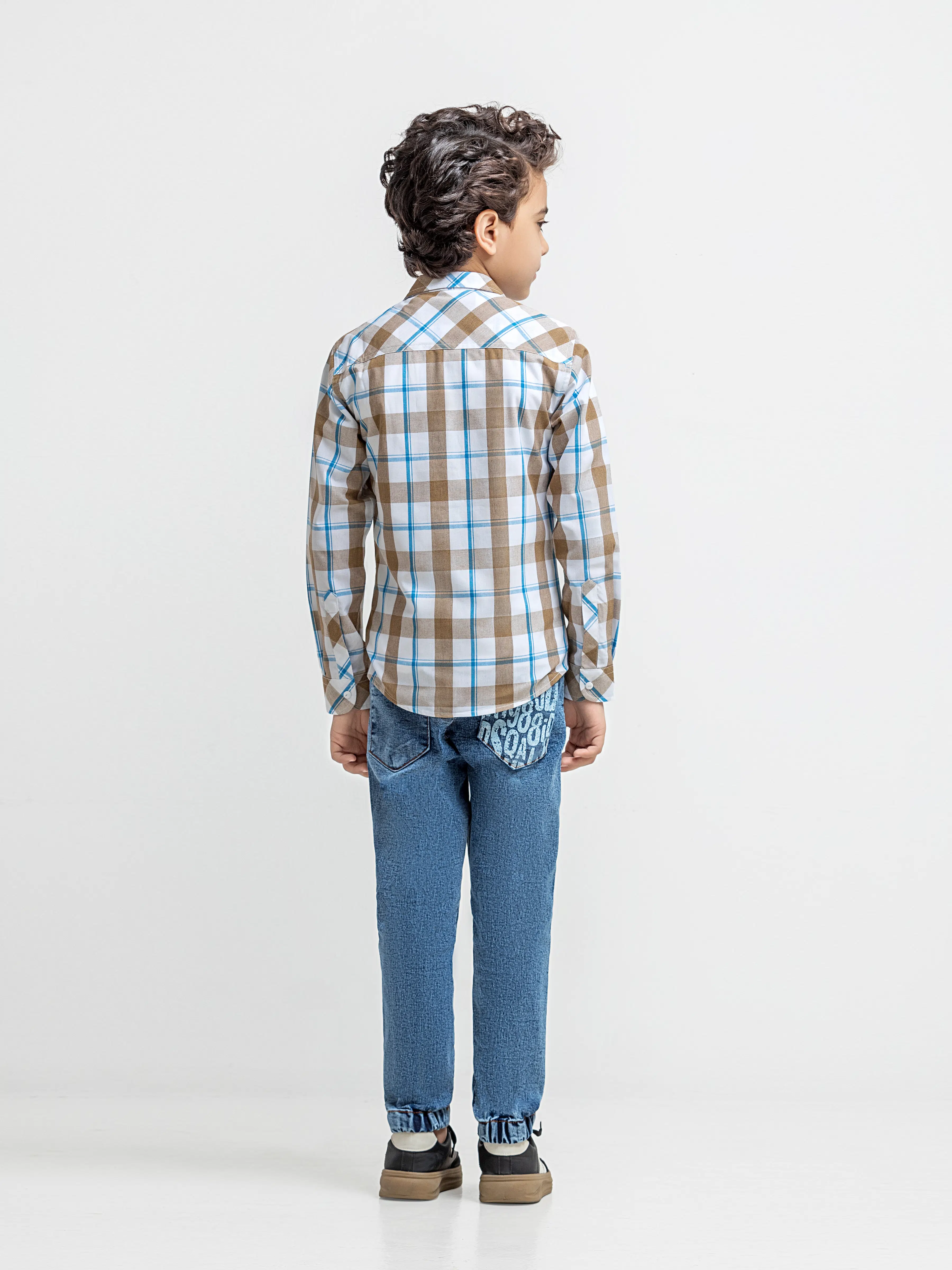 Boy's White Multi Shirt - EBTSF6-27691-2P - Image 5
