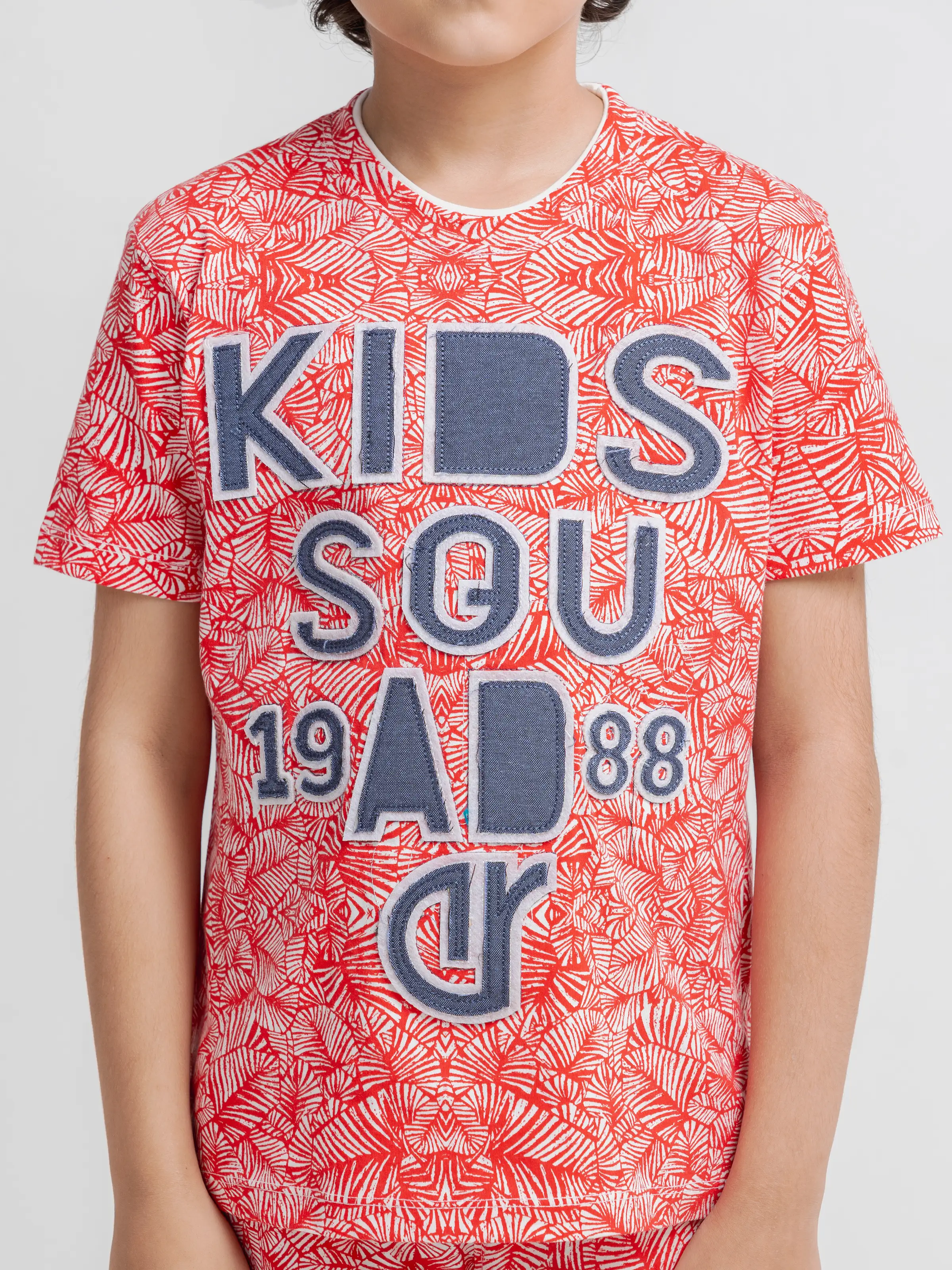 Boy's White & Red Co Ord Set - EBTCS6-032 - Image 3