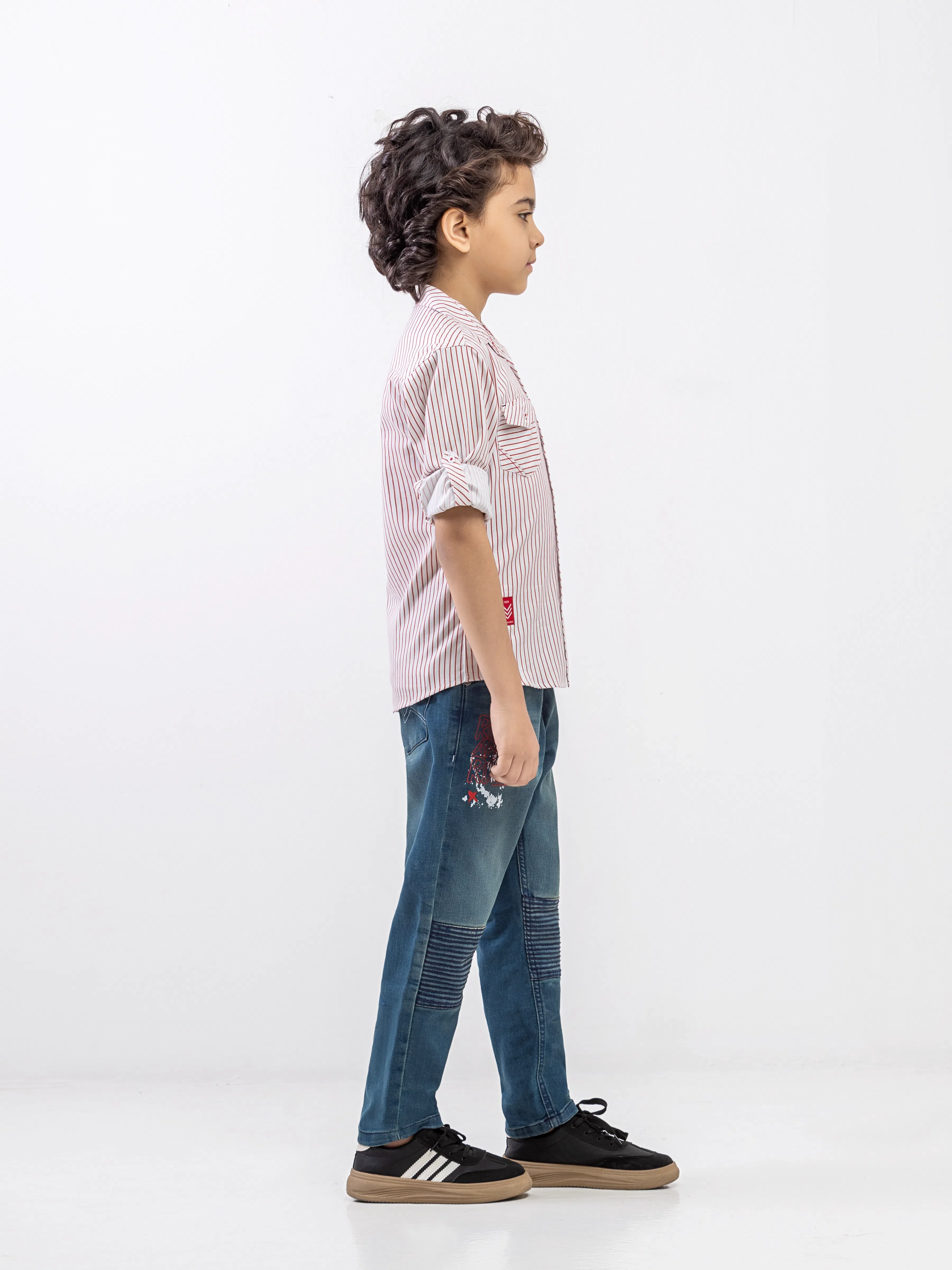 Boy's White & Red Shirt - EBTSF5-27683 - Image 5