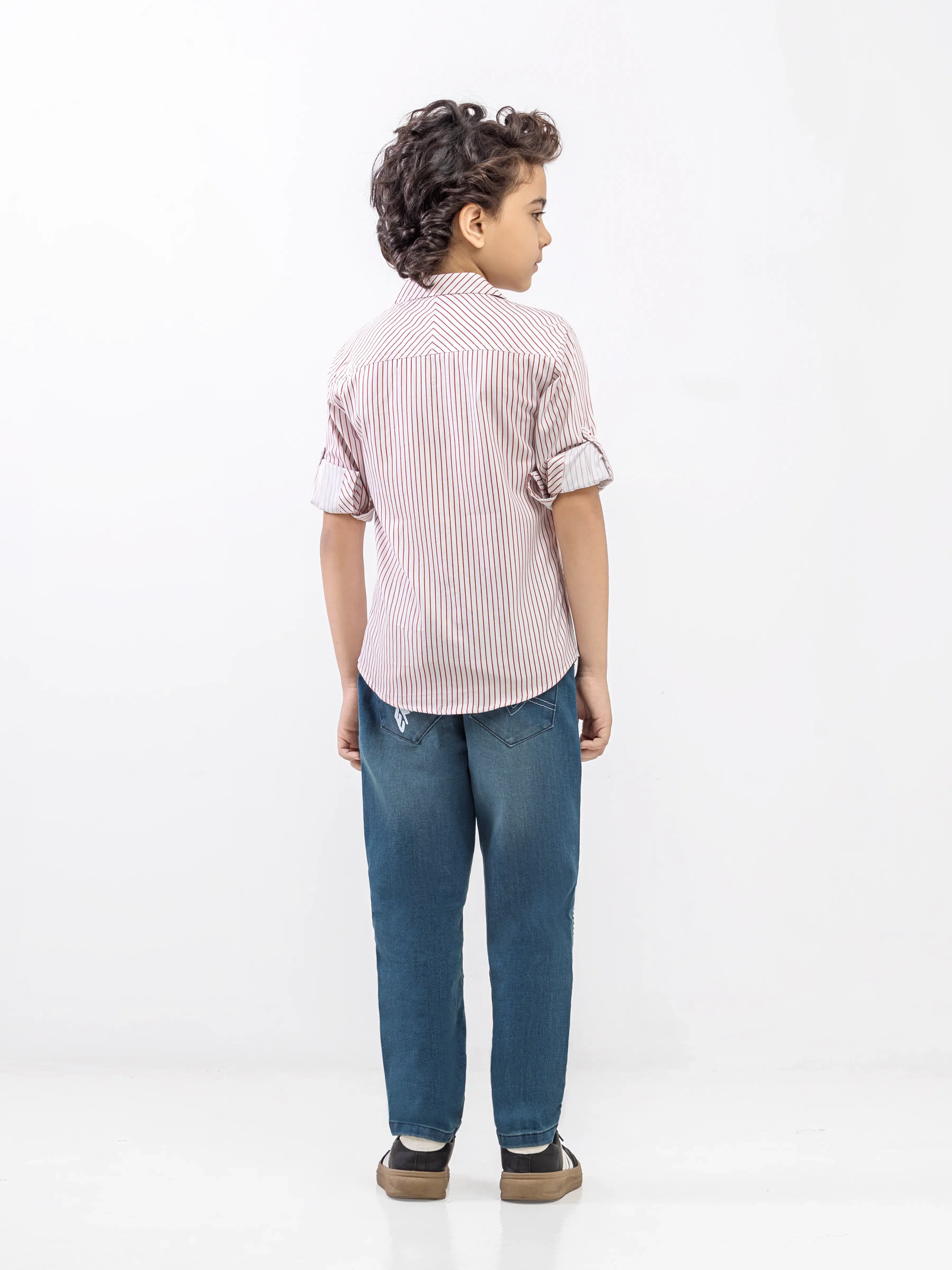 Boy's White & Red Shirt - EBTSF5-27683 - Image 6