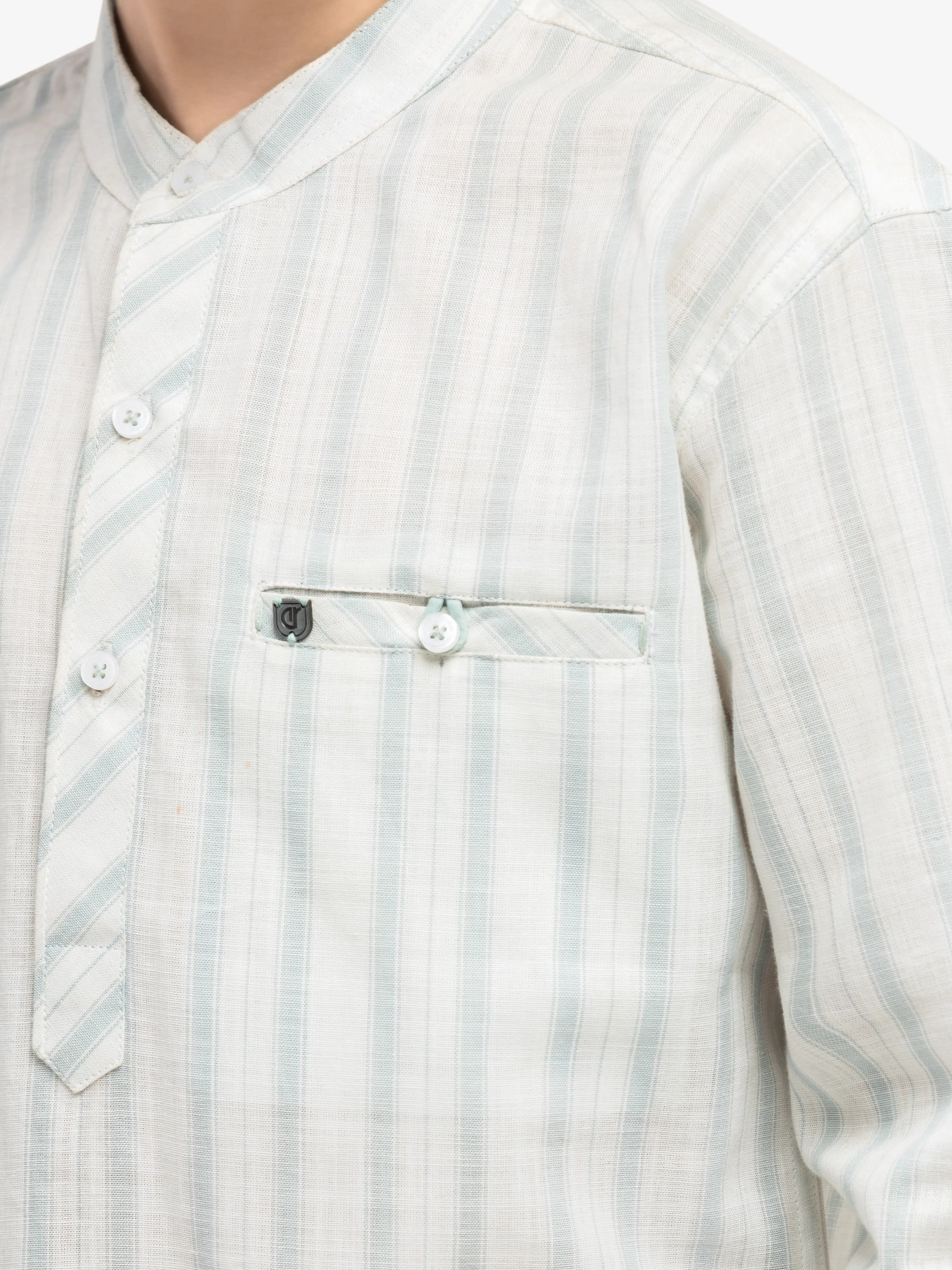 Boy's White Shirt - EBTS6-27642 - Image 3