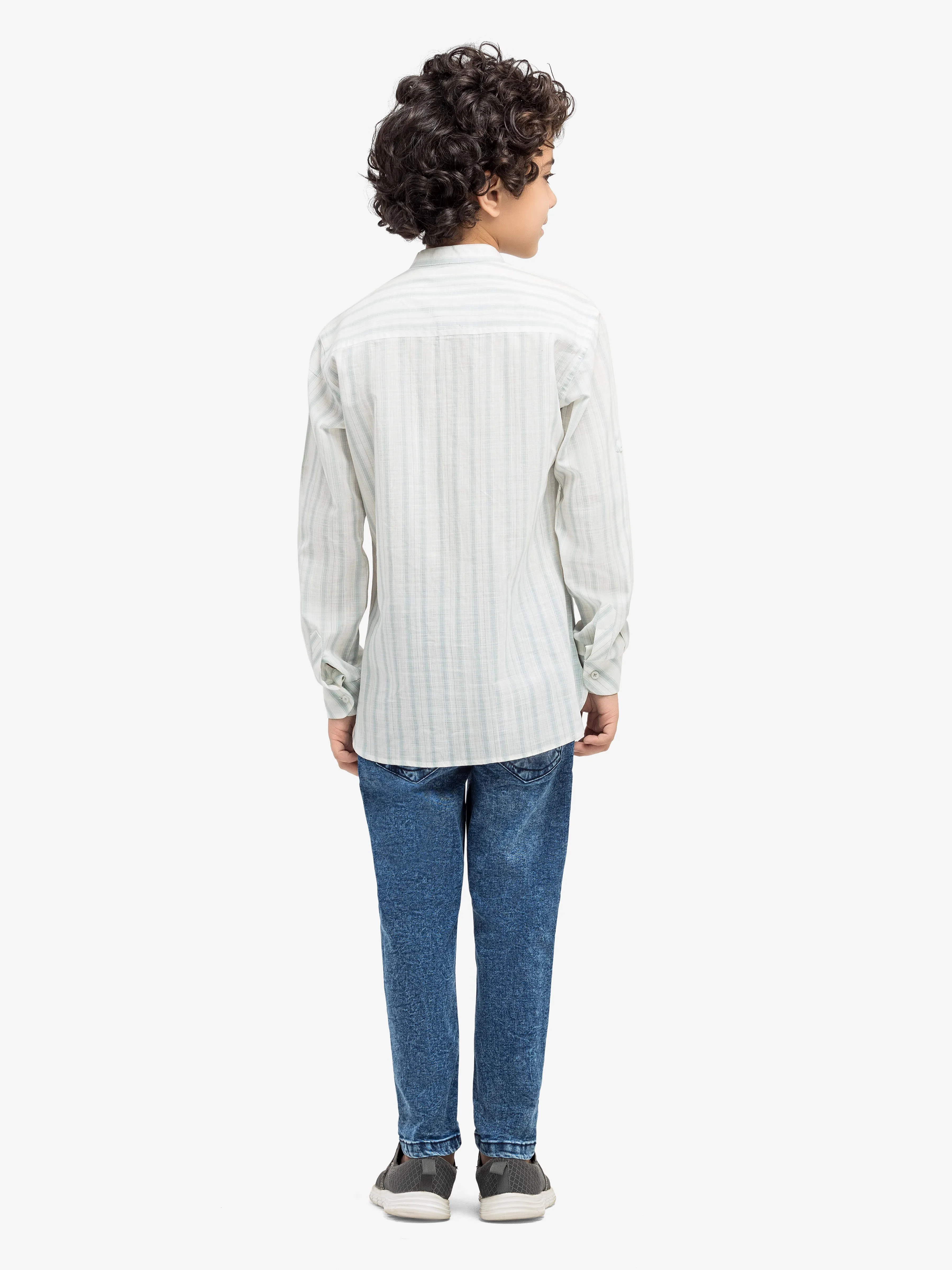 Boy's White Shirt - EBTS6-27642 - Image 5