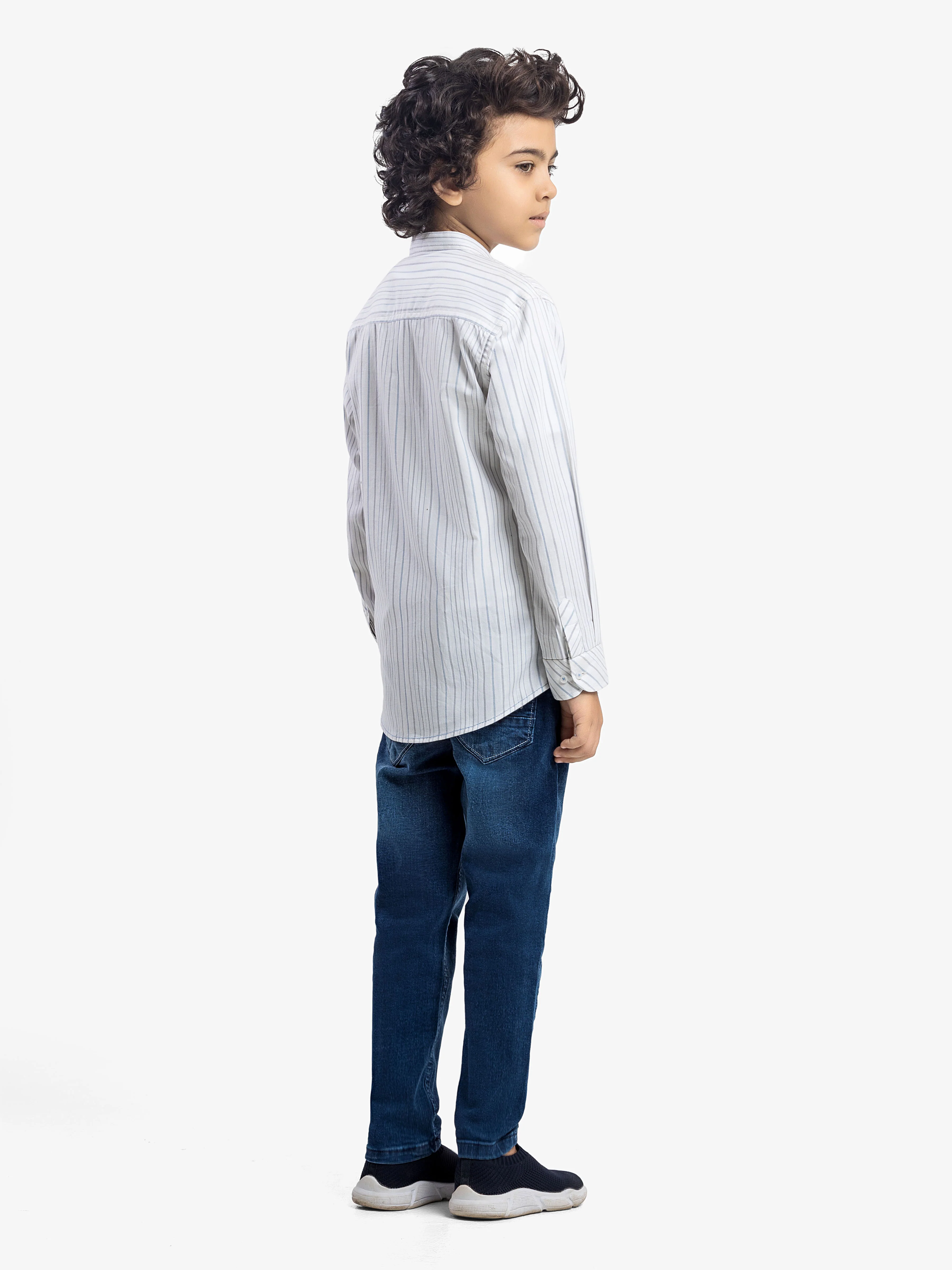 Boy's White Shirt - EBTSF5-27651-2P - Image 6