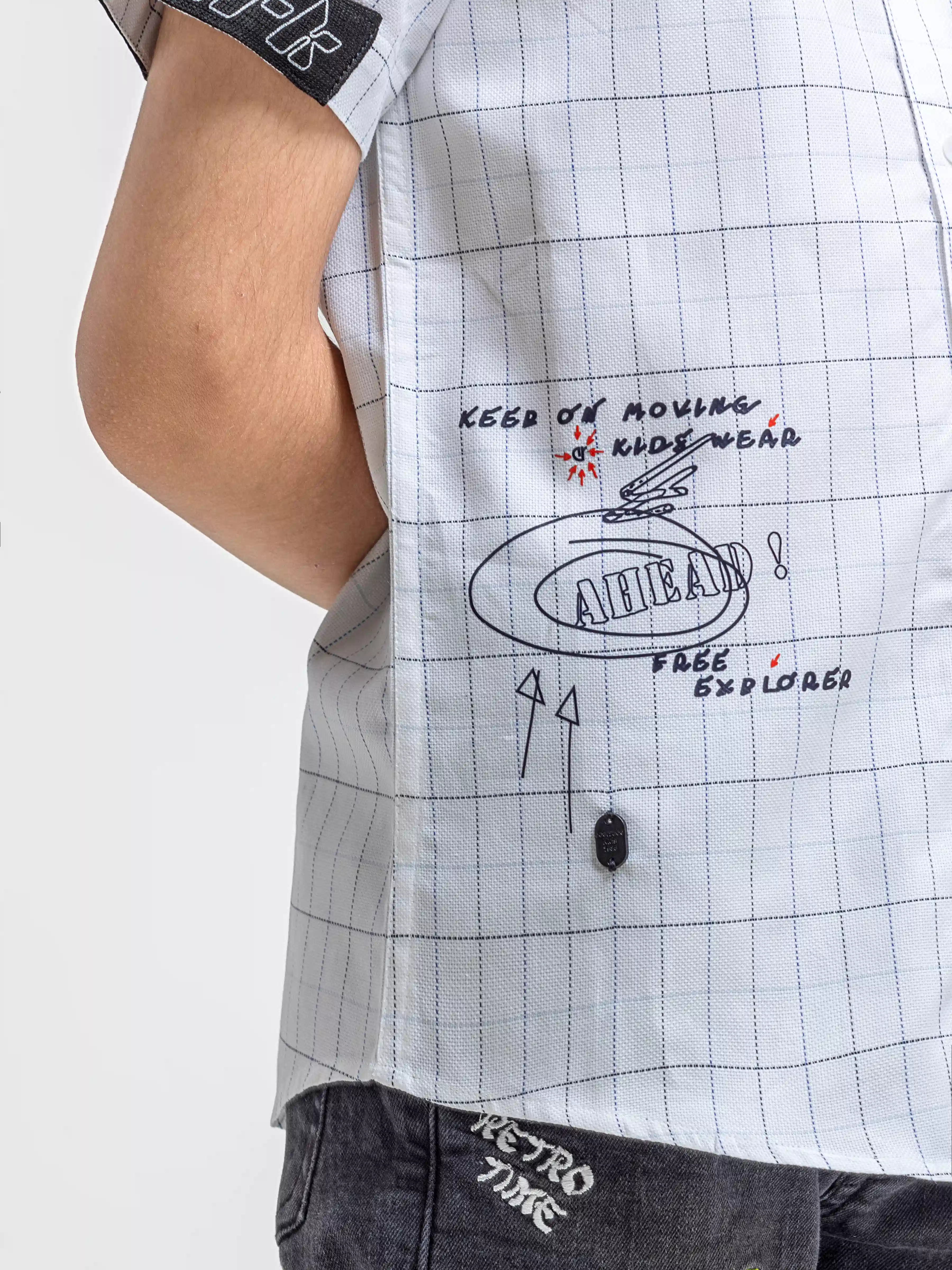 Boy's White Shirt - EBTSH6-27685 - Image 4
