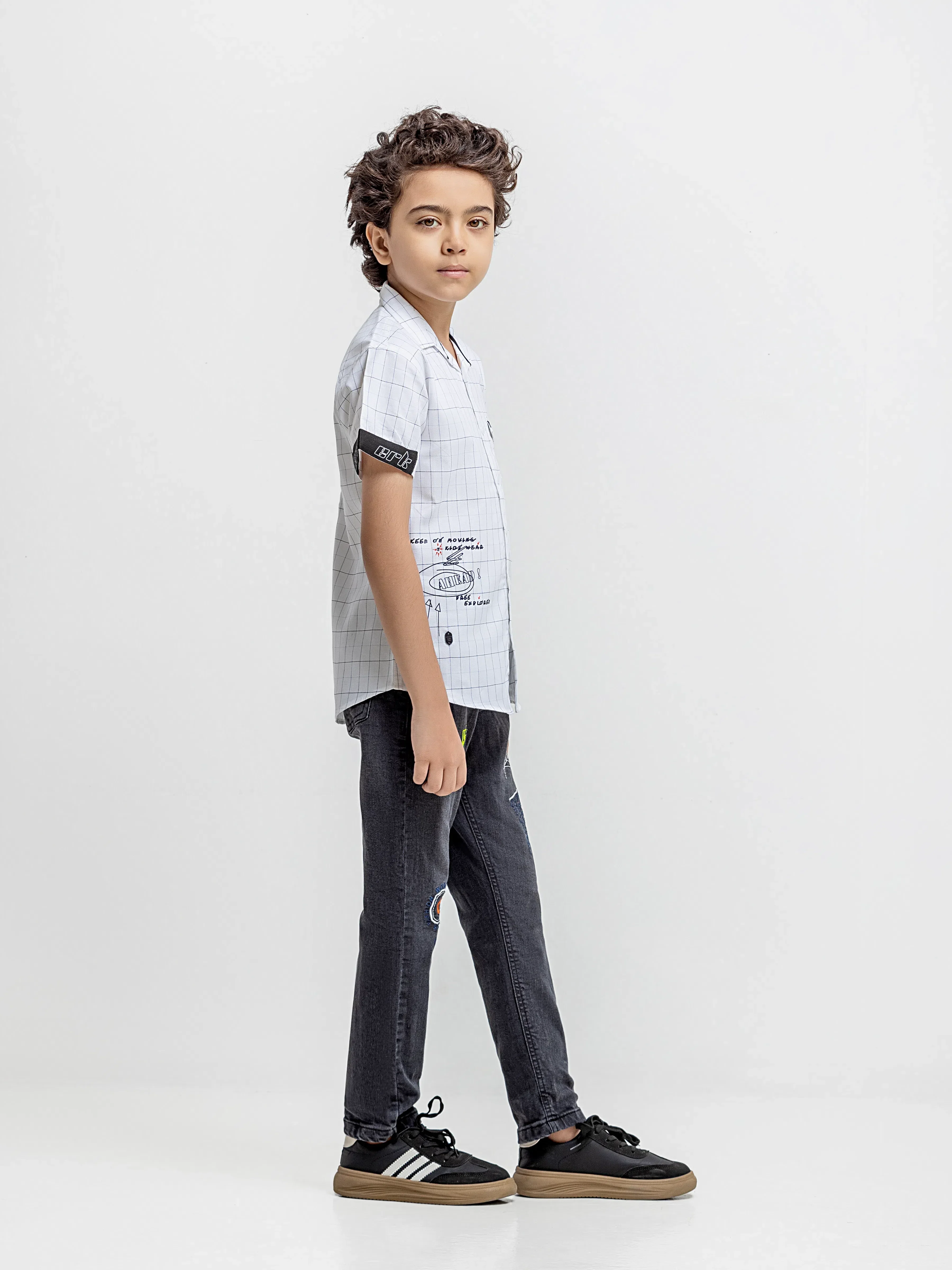 Boy's White Shirt - EBTSH6-27685 - Image 5