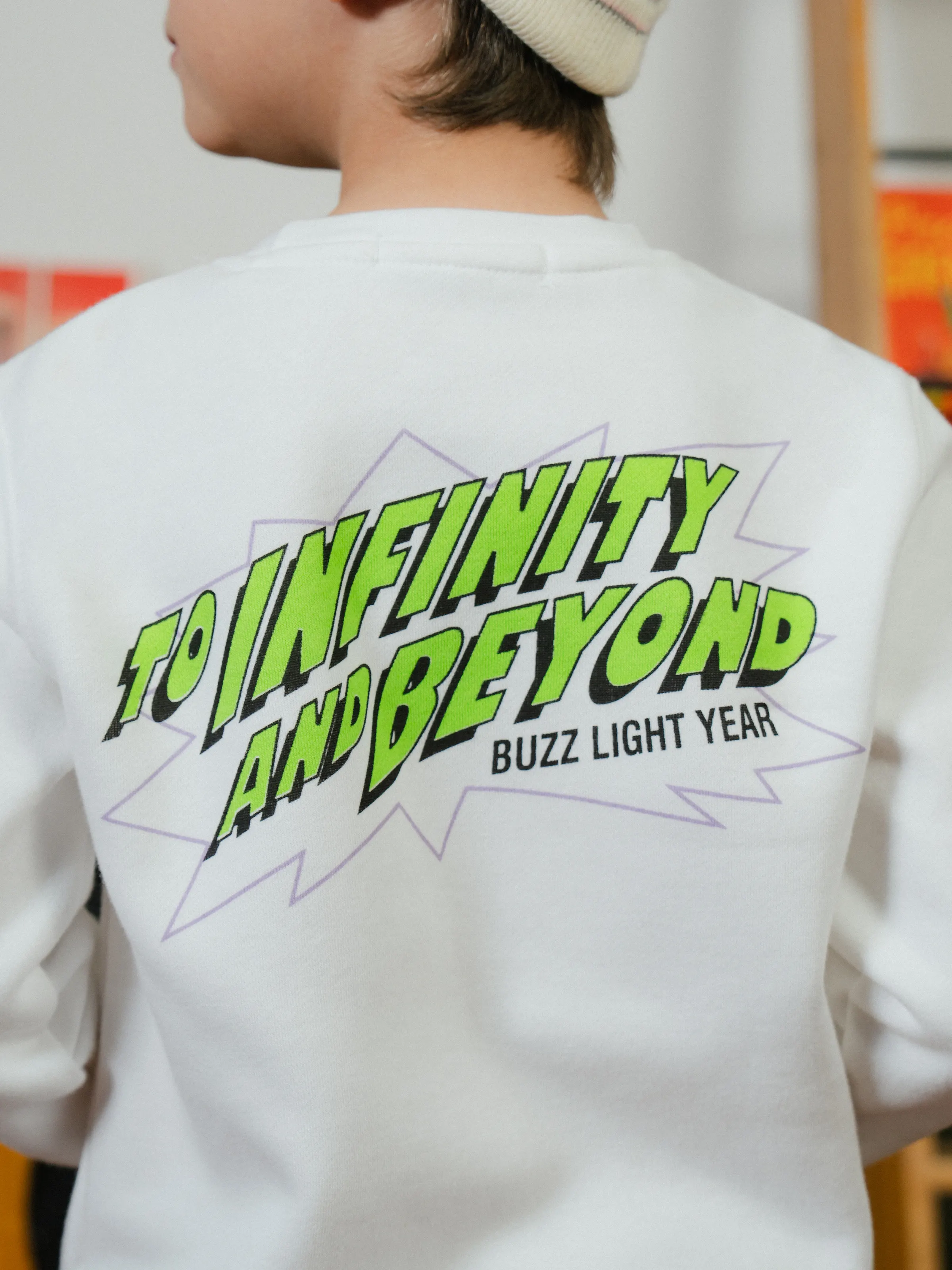 Boy's White Sweatshirt - EBTSS24-010 - Image 4