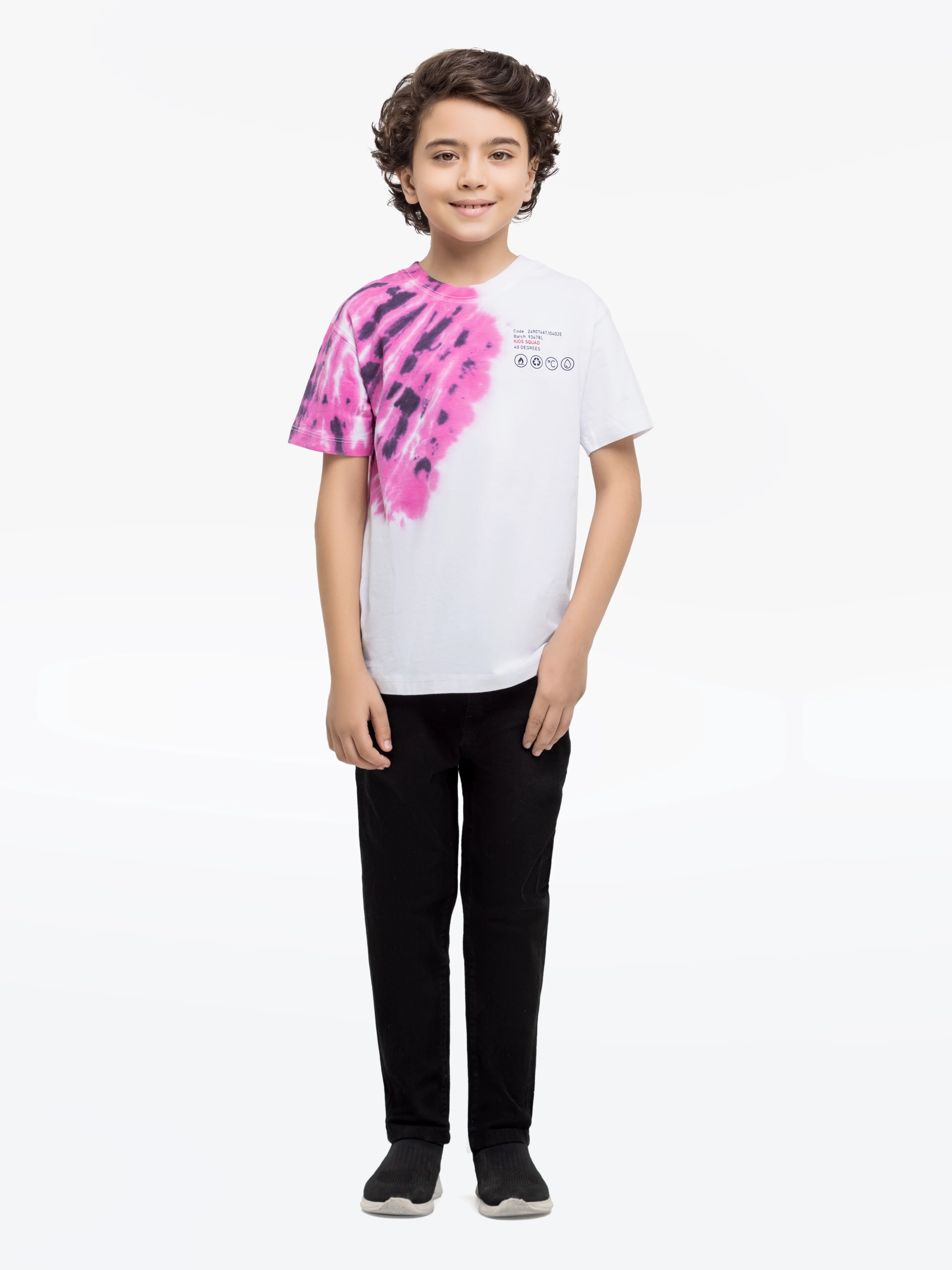 Boy's White T-Shirt - EBTTS24-060 - Image 2