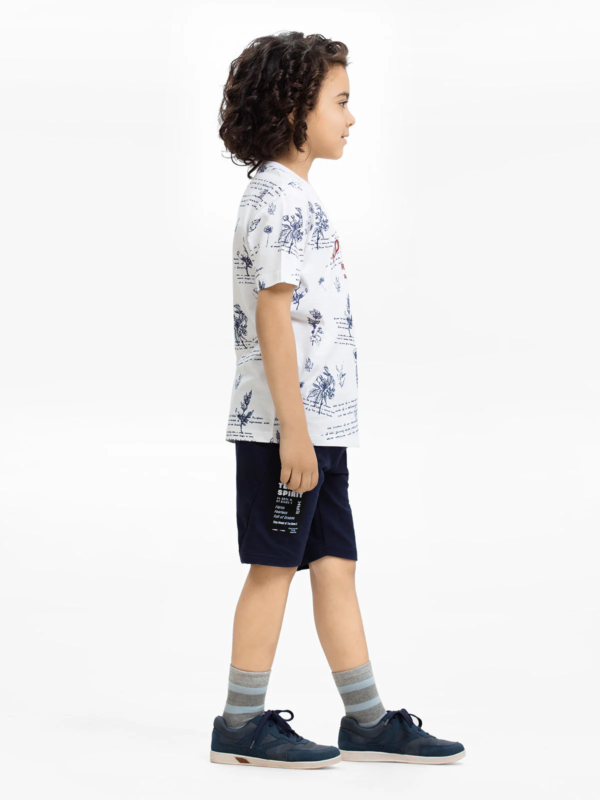 Boy's White T-Shirt - EBTTS24-001 - Image 2
