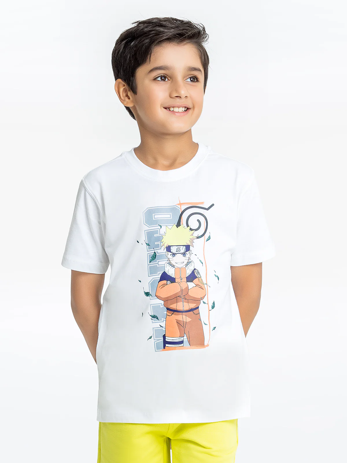 Boy's White T-Shirt - EBTTS24-018 - Image 2