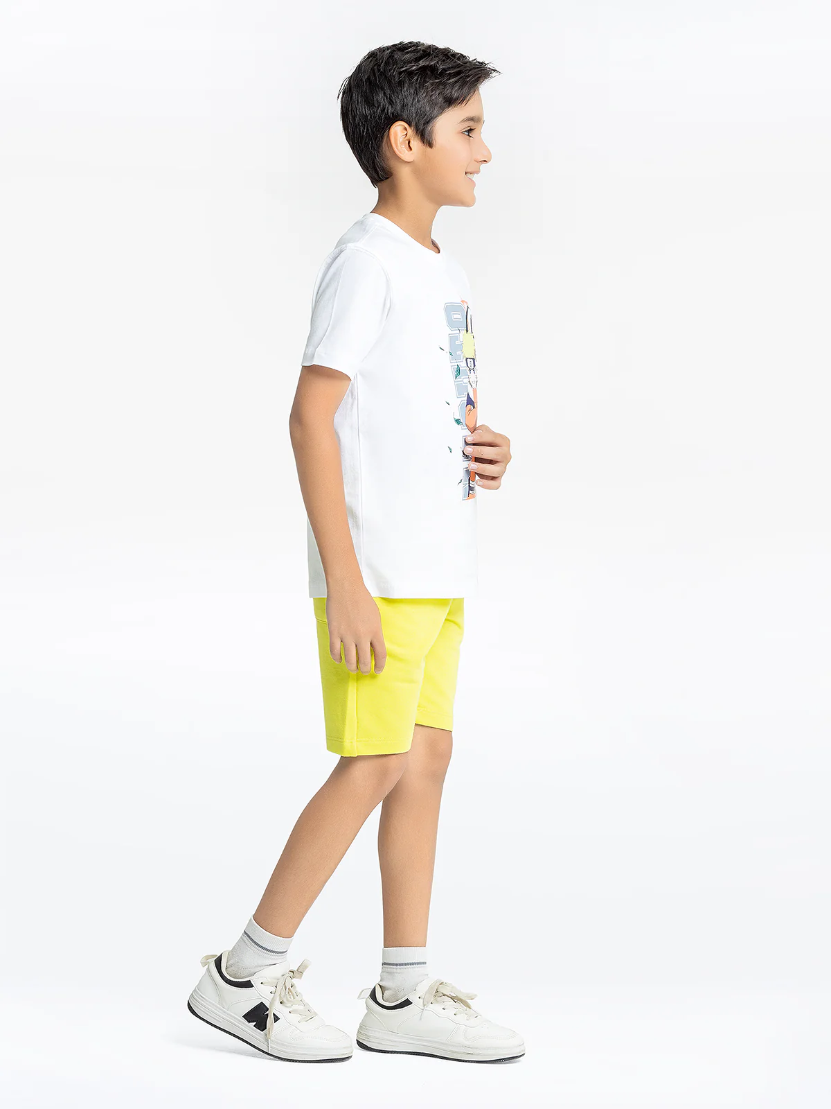Boy's White T-Shirt - EBTTS24-018 - Image 4