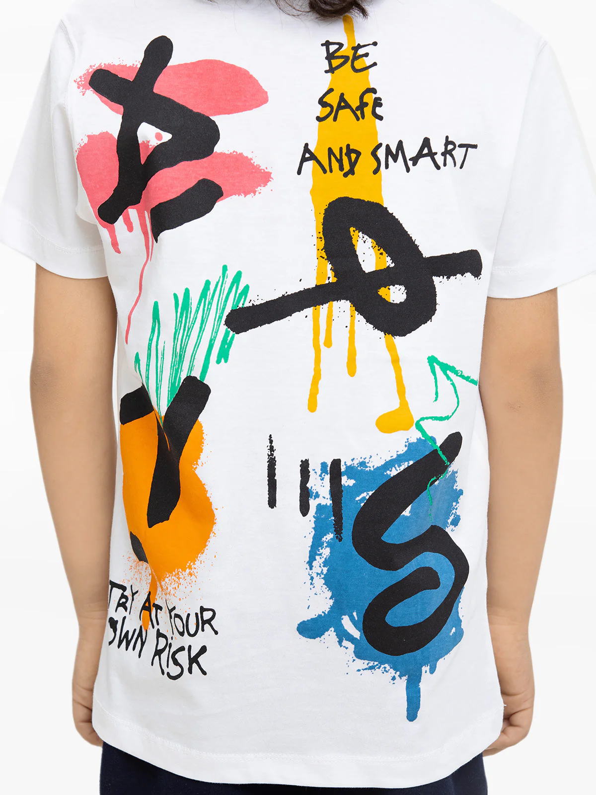 Boy's White T-Shirt - EBTTS24-023 - Image 4