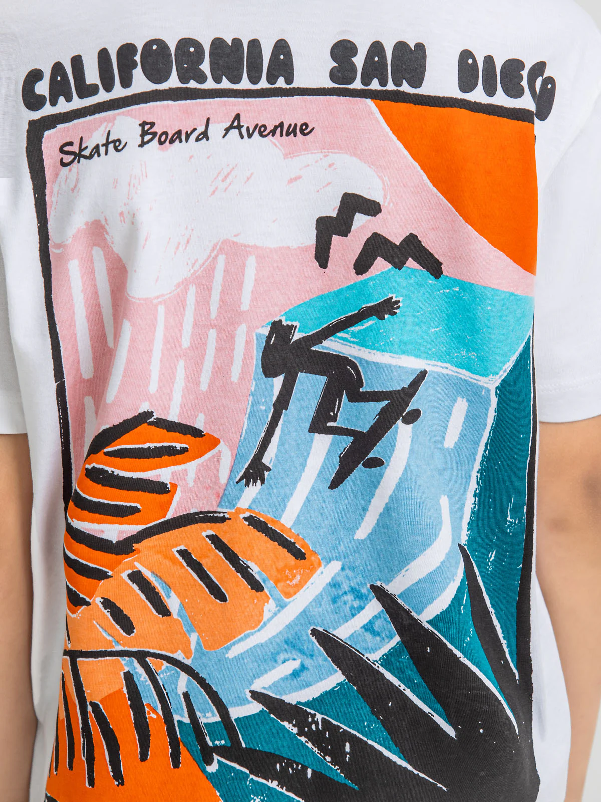 Boy's White T-Shirt - EBTTS24-030 - Image 4