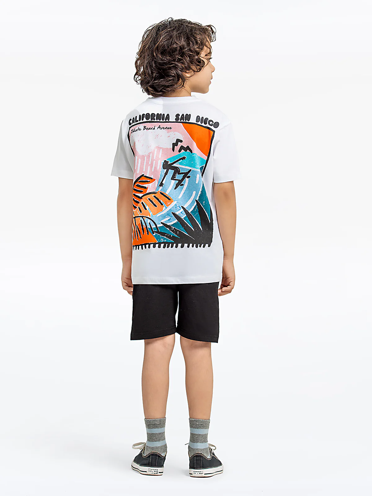 Boy's White T-Shirt - EBTTS24-030 - Image 6