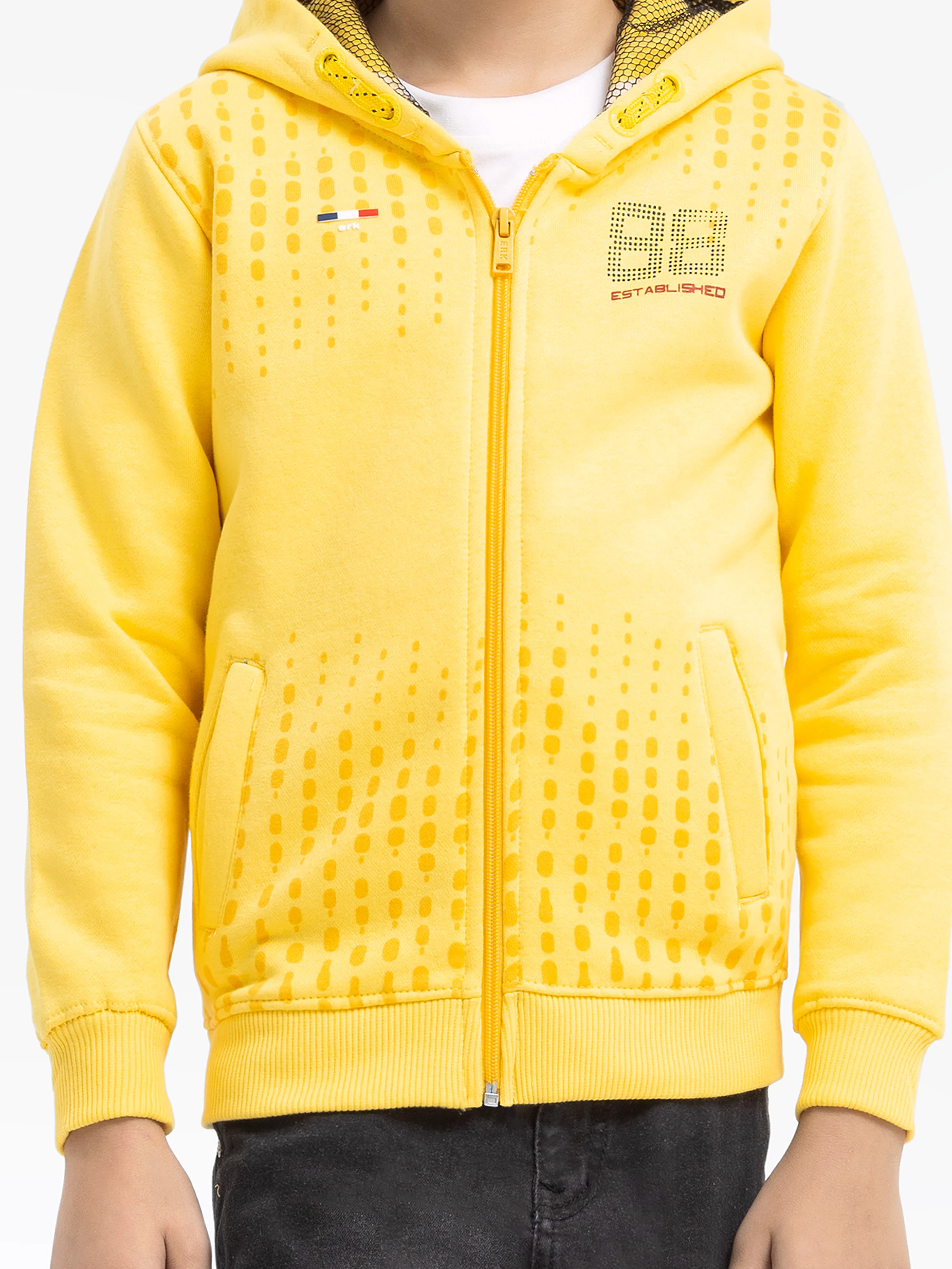 Boy's Yellow Hoodie - EBTH24-007 - Image 2