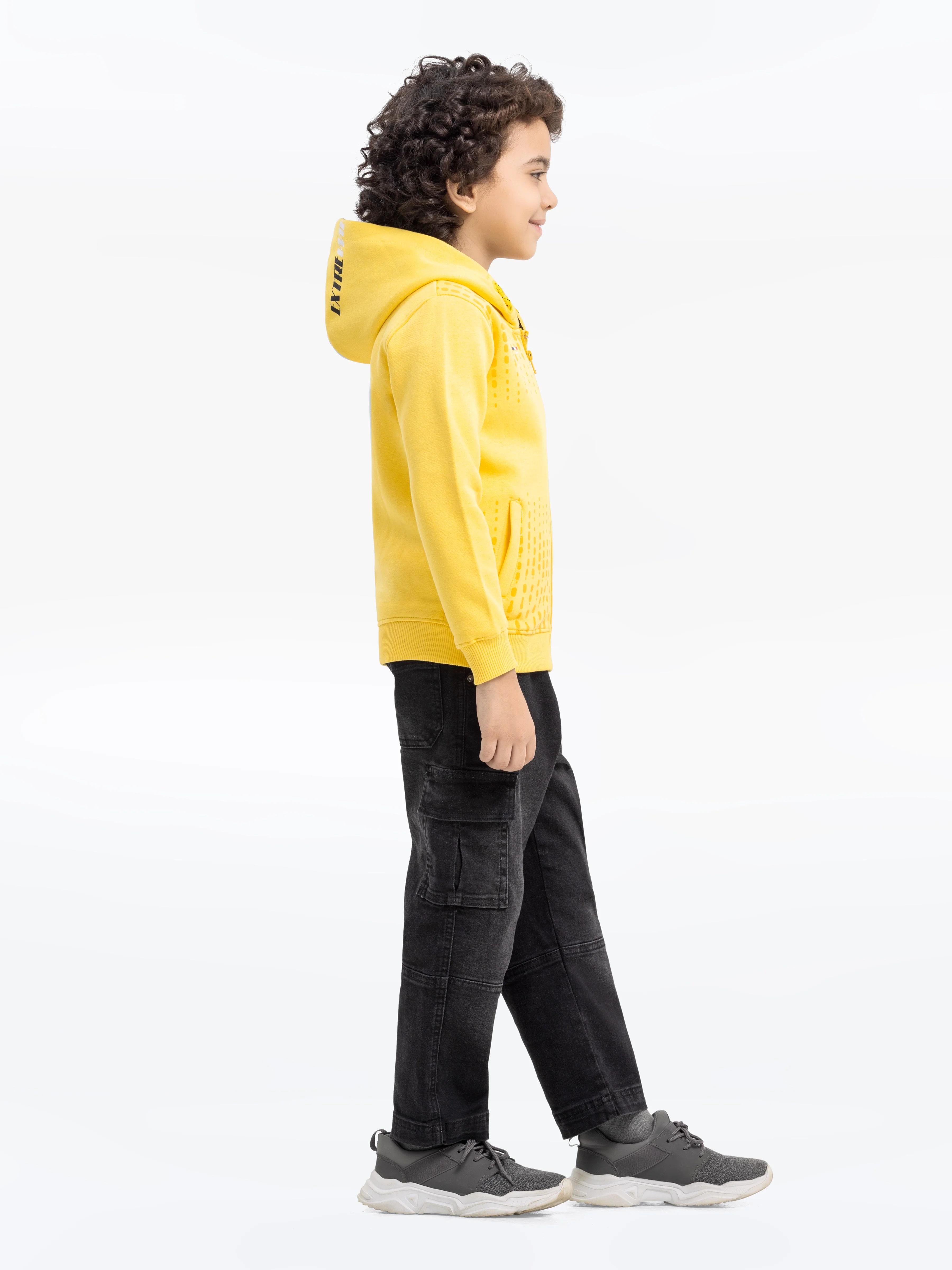Boy's Yellow Hoodie - EBTH24-007 - Image 4