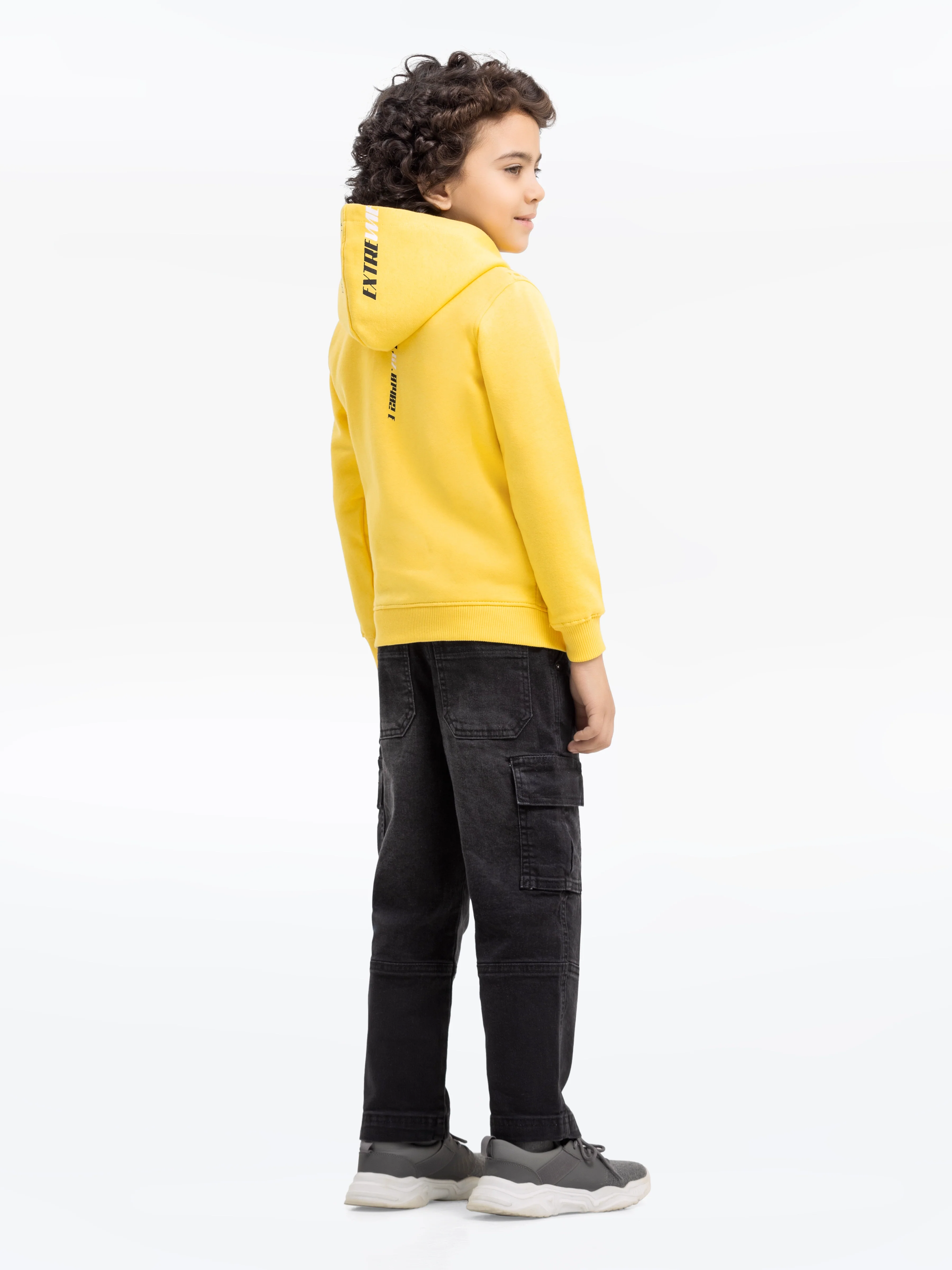 Boy's Yellow Hoodie - EBTH24-007 - Image 5